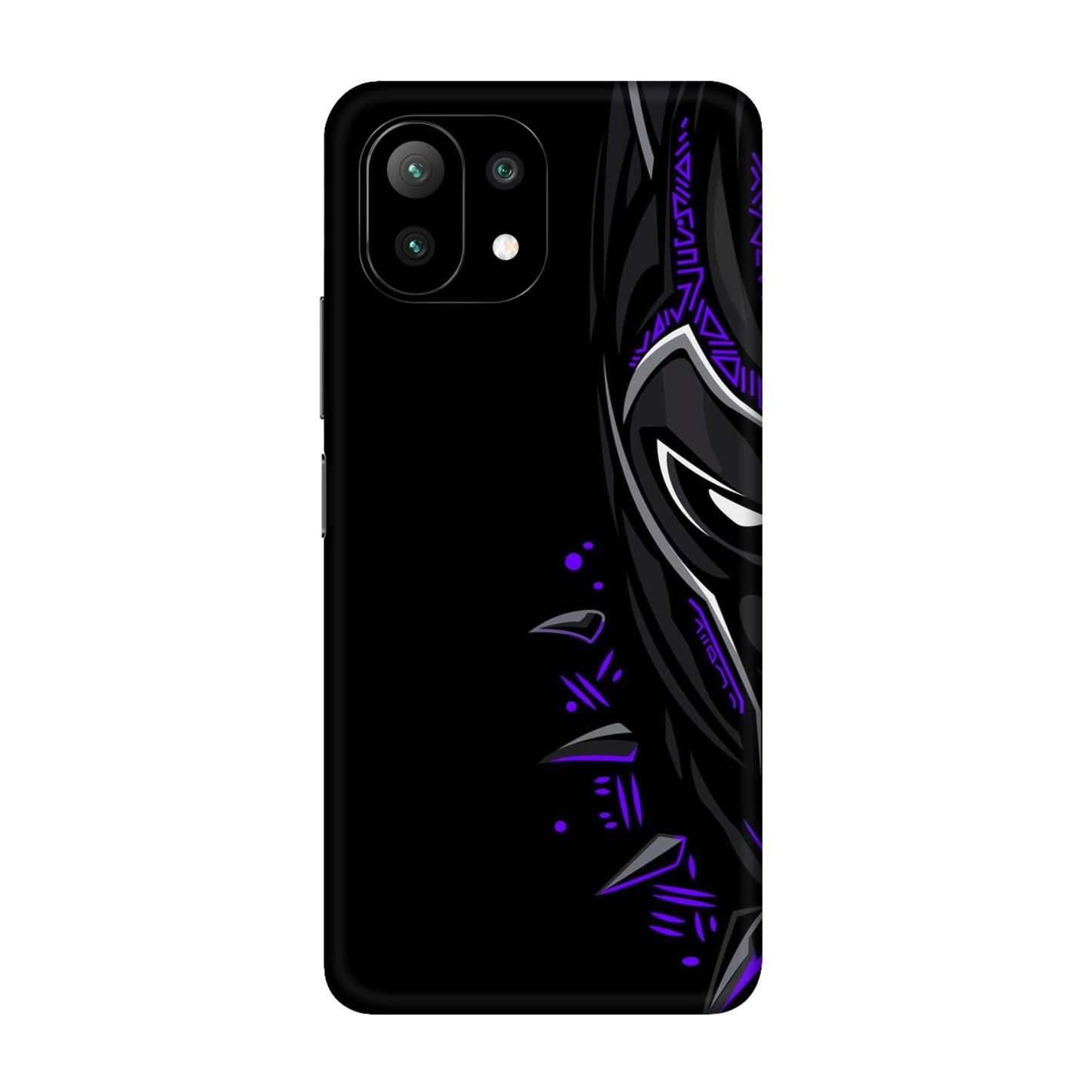 Neon Vibe Cat Mobile Skin For Xiaomi 11 Lite NE 5g
