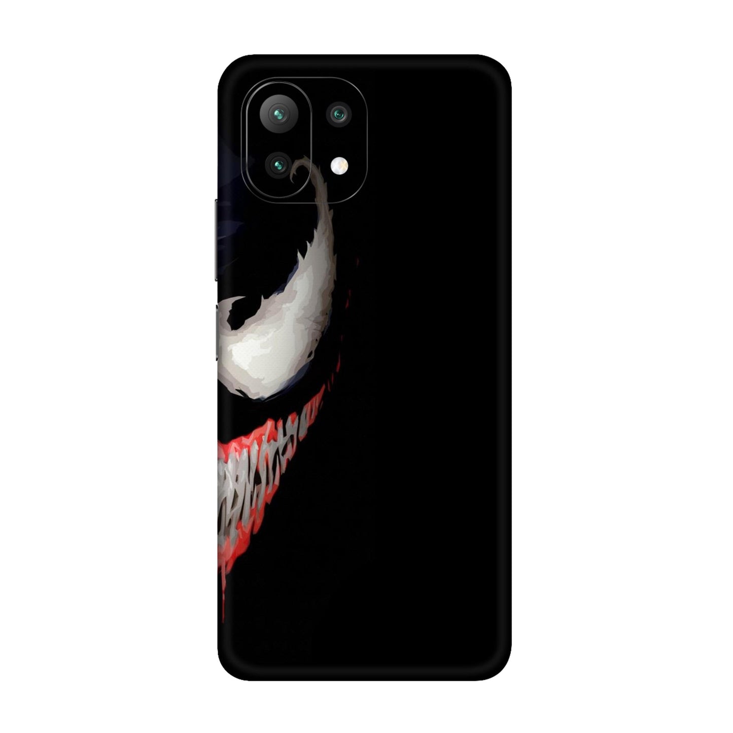 Vibranium Half Mask Mobile Skin For Xiaomi 11 Lite NE 5g