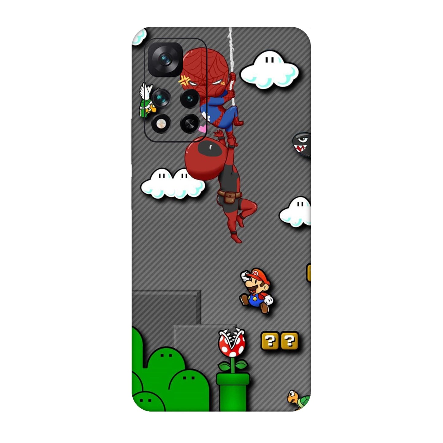 Saiyan Contrast Power Mobile Skin For Xiaomi 11i 5g