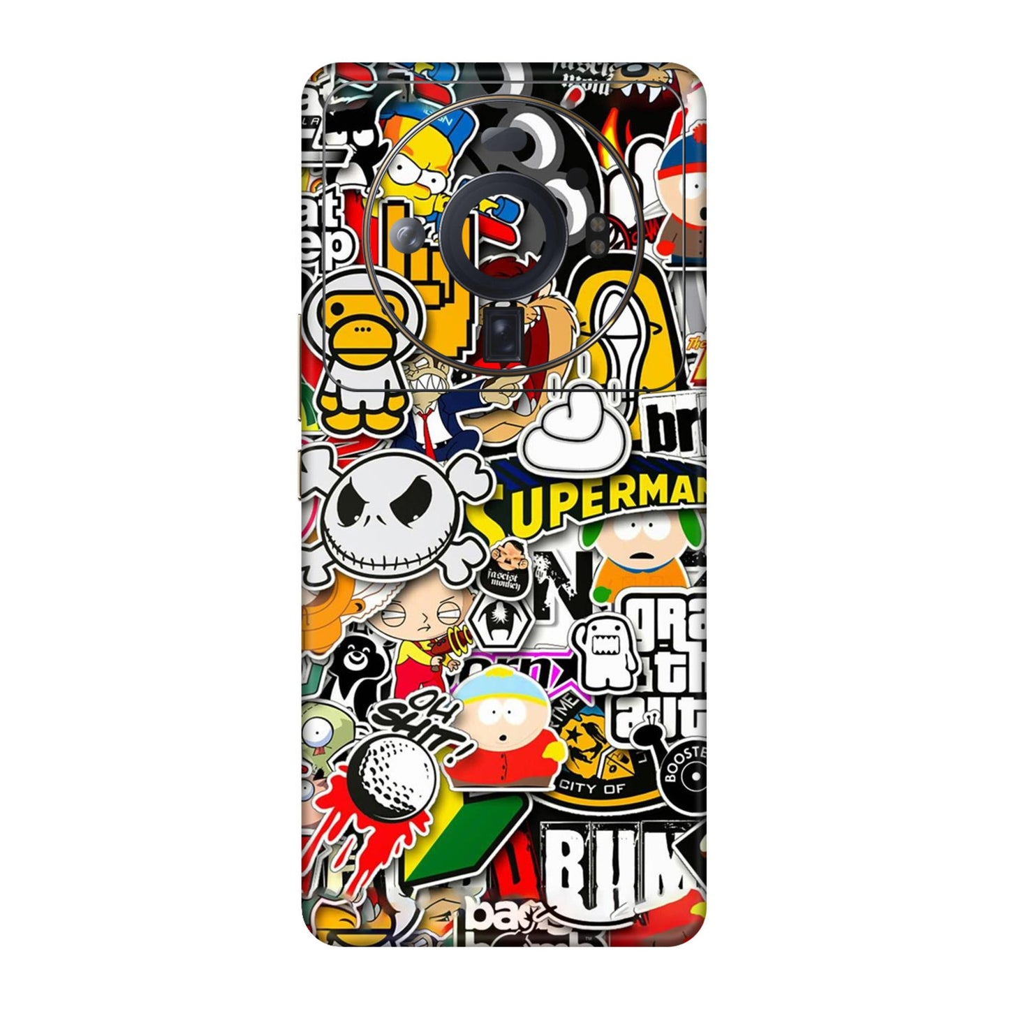 Sukuna Tongue Out Energy Mobile Skin For Xiaomi 12S Ultra 5g