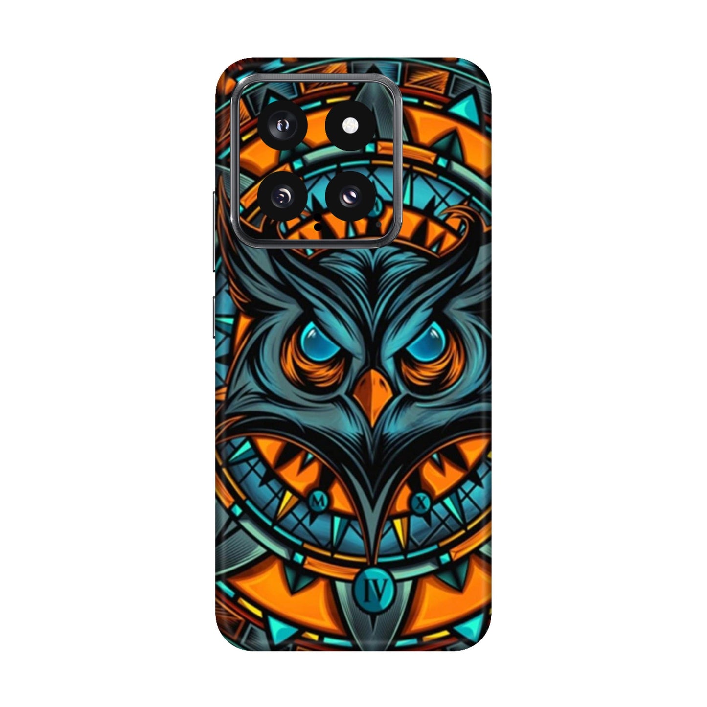 Spirit Owl Mandala Mobile Skin For Xiaomi 14 5g