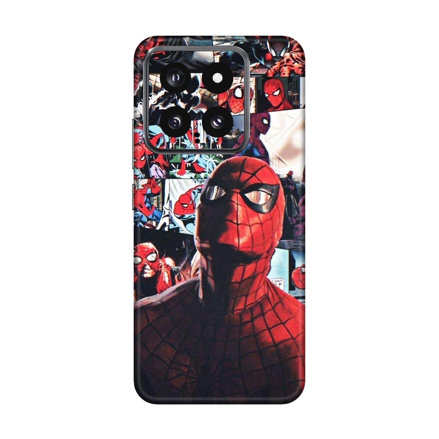 Vintage Spider Man Collage Mobile Skin For Xiaomi 14 5g