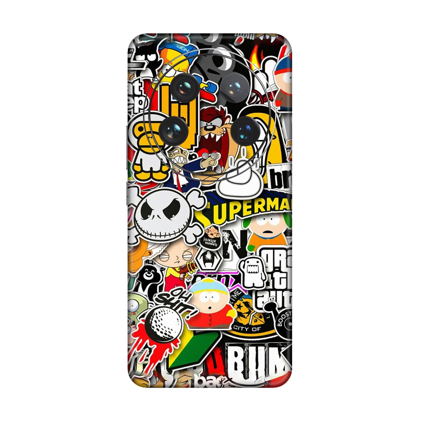Sukuna Tongue Out Energy Mobile Skin For Xiaomi 14 Ultra 5g