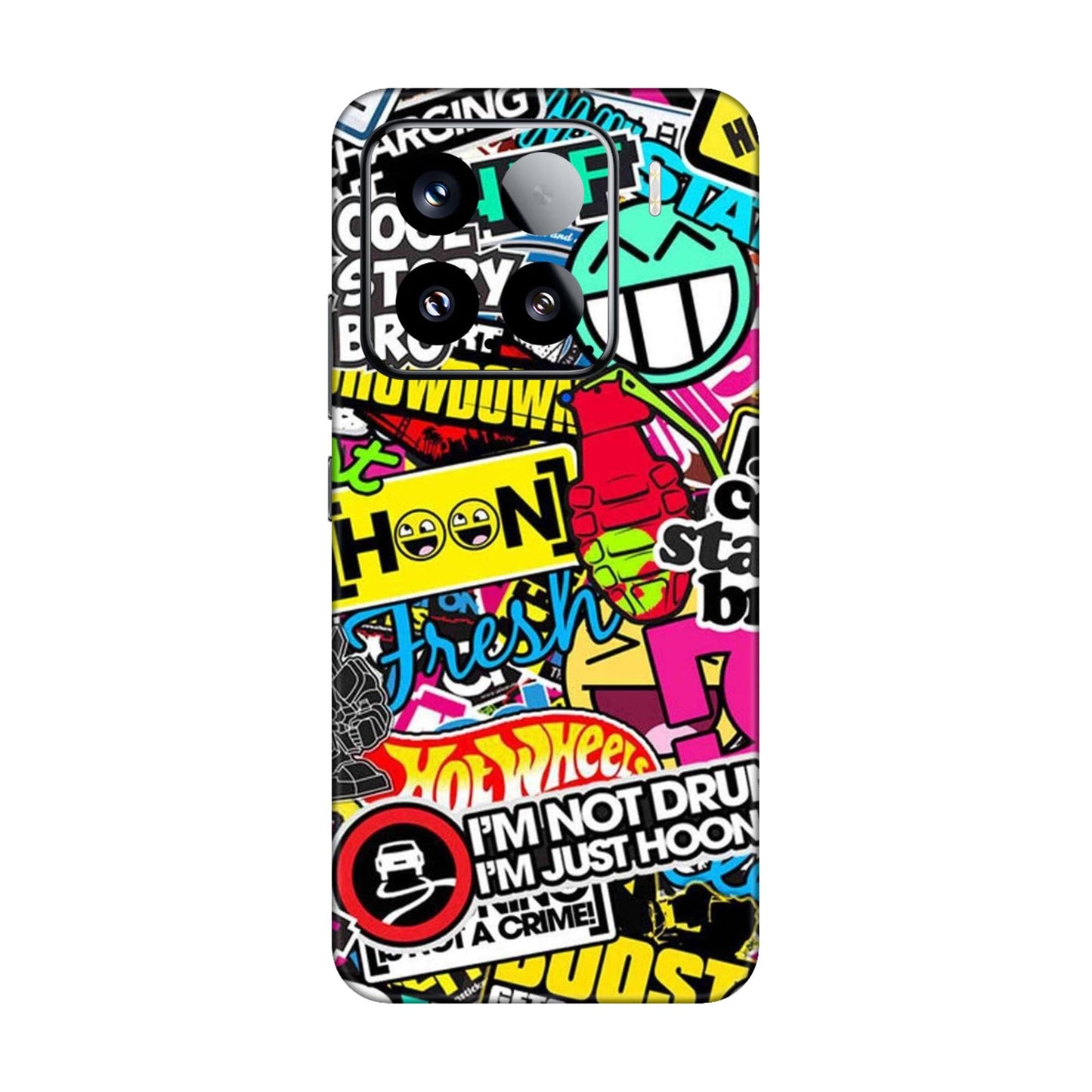 Hoonigan Sticker Bomb Mobile Skin For Xiaomi 15 5g