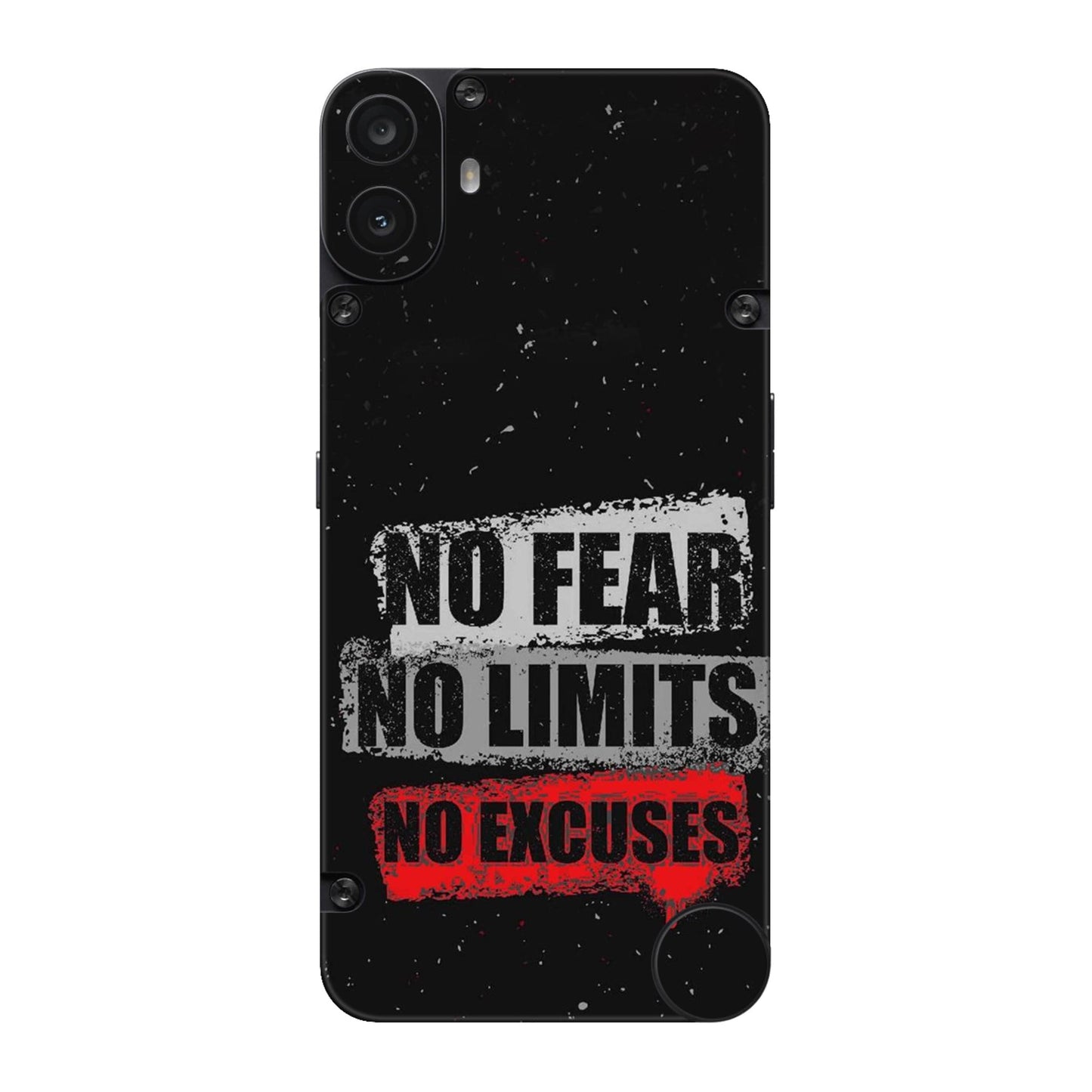No Fear No Limits Mobile Skin For CMF Phone 1 5g