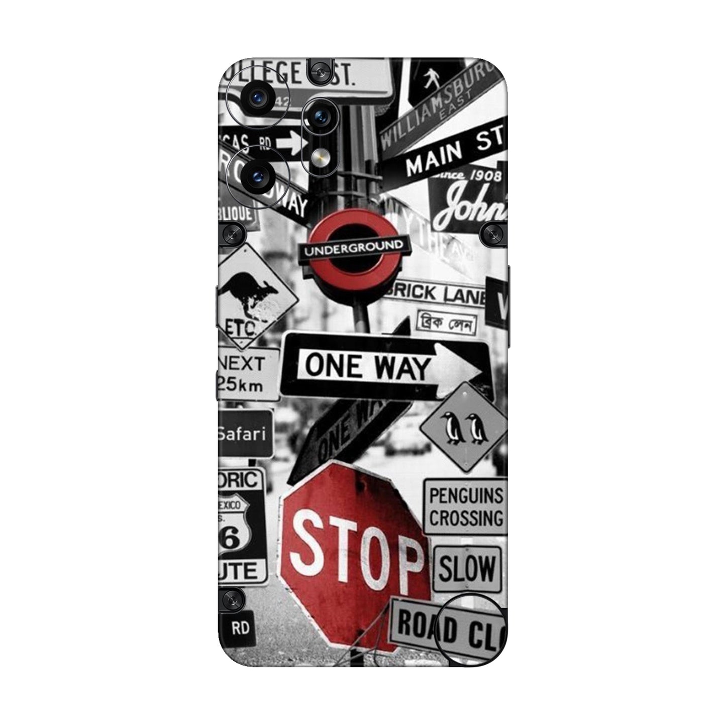 Global Urban Sign Bomb Mobile Skin For CMF Phone 2 Pro 5g