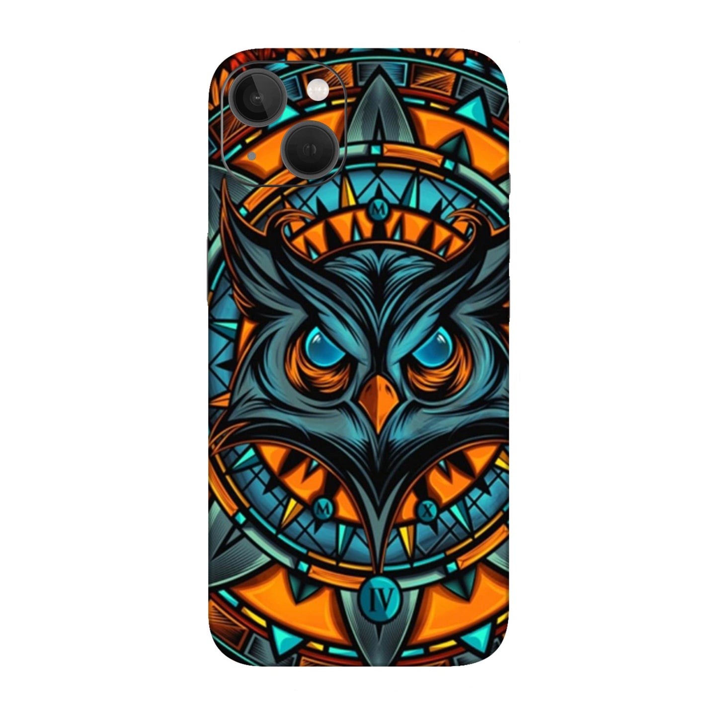 Spirit Owl Mandala Mobile Skin For iPhone 13