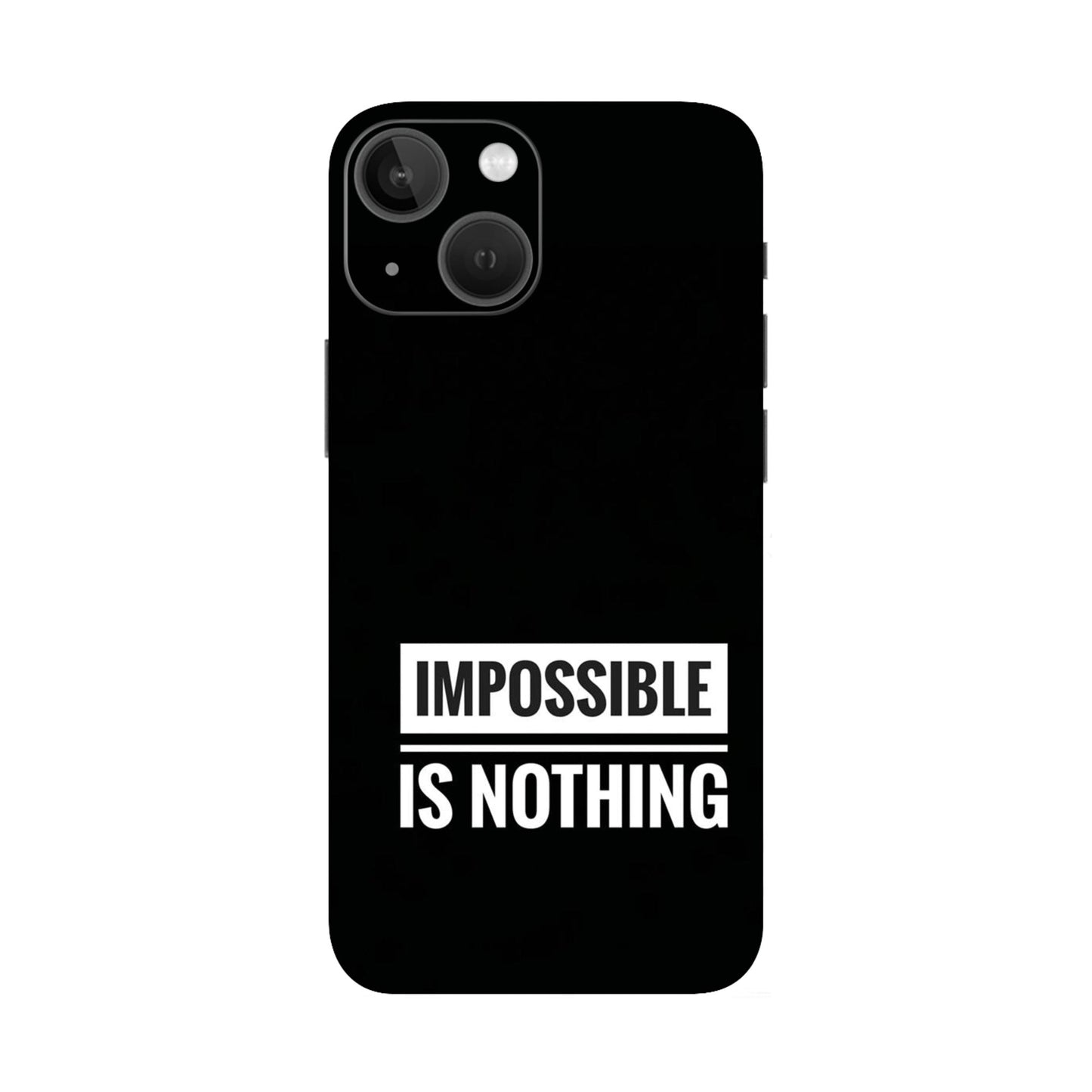 Motivational Text Mobile Skin For iPhone 13 Mini