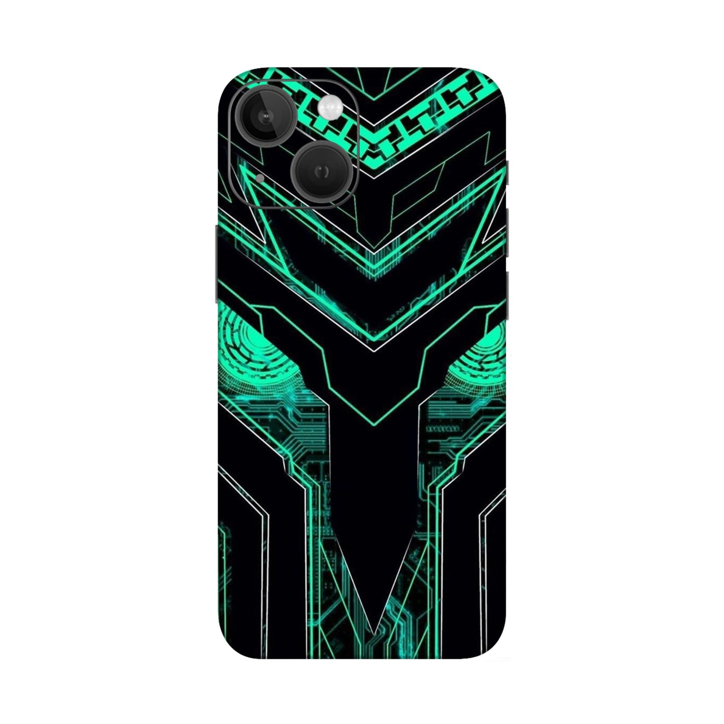 Neon Circuit Predator Mobile Skin For iPhone 13 Mini