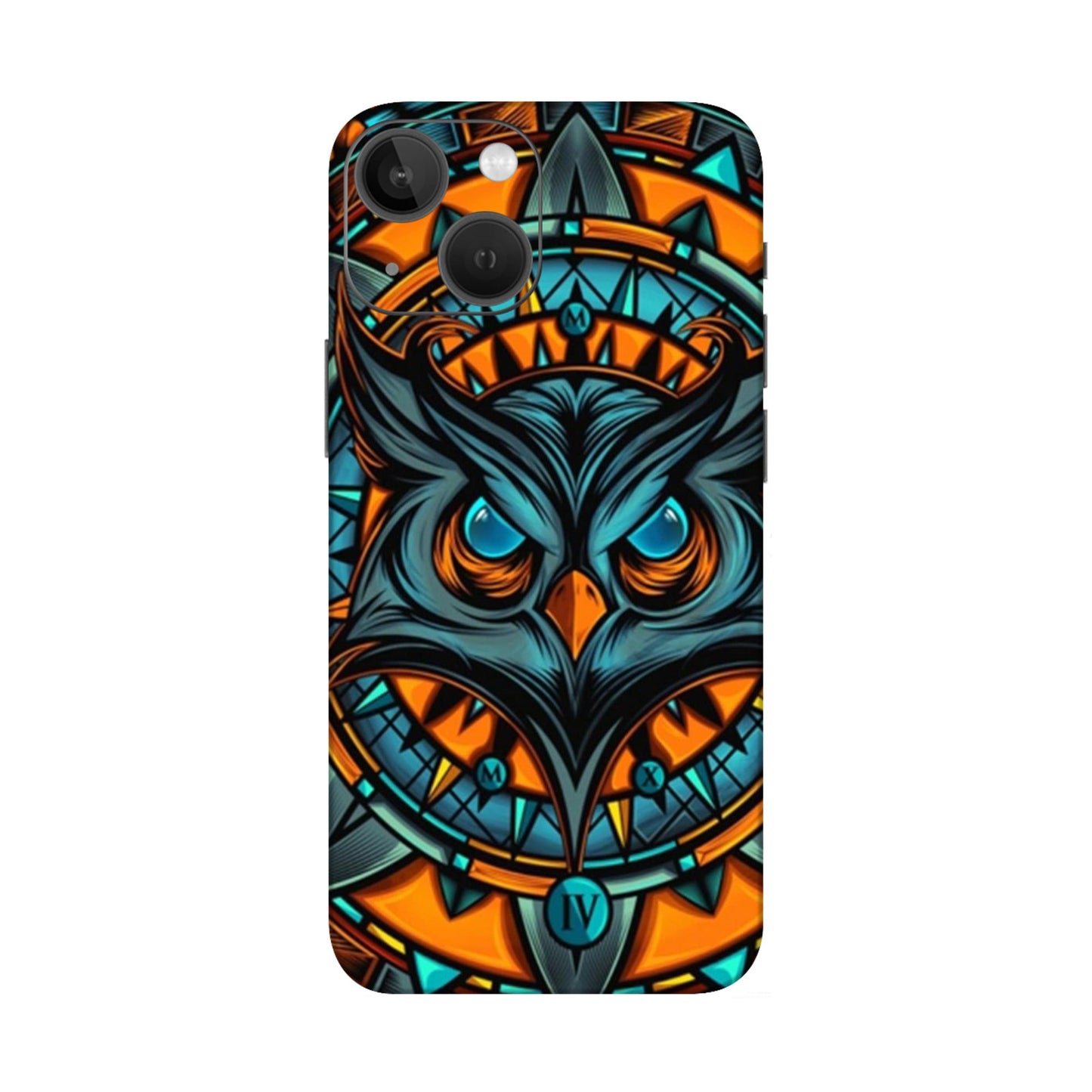 Spirit Owl Mandala Mobile Skin For iPhone 13 Mini