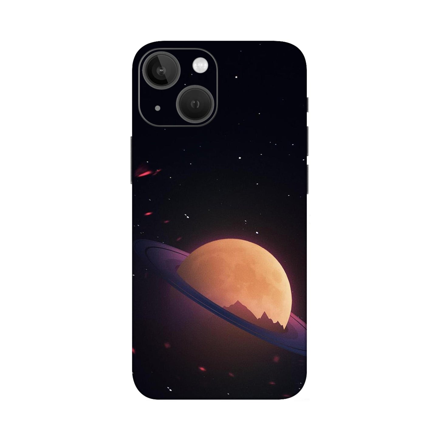 Ethereal Sunset Ring Mobile Skin For iPhone 13 Mini