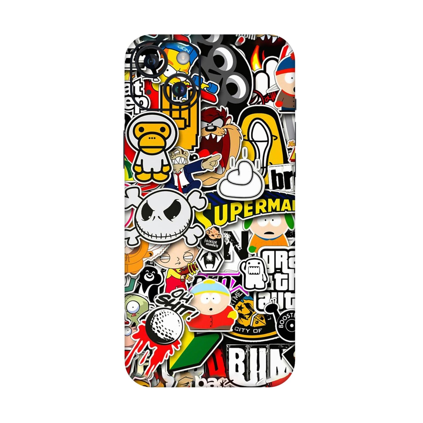 Sukuna Tongue Out Energy Mobile Skin For iPhone 14 Plus