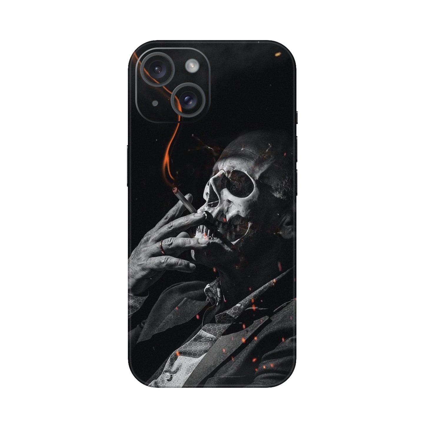 Rainbow Oil Slick Flow Mobile Skin For iPhone 15