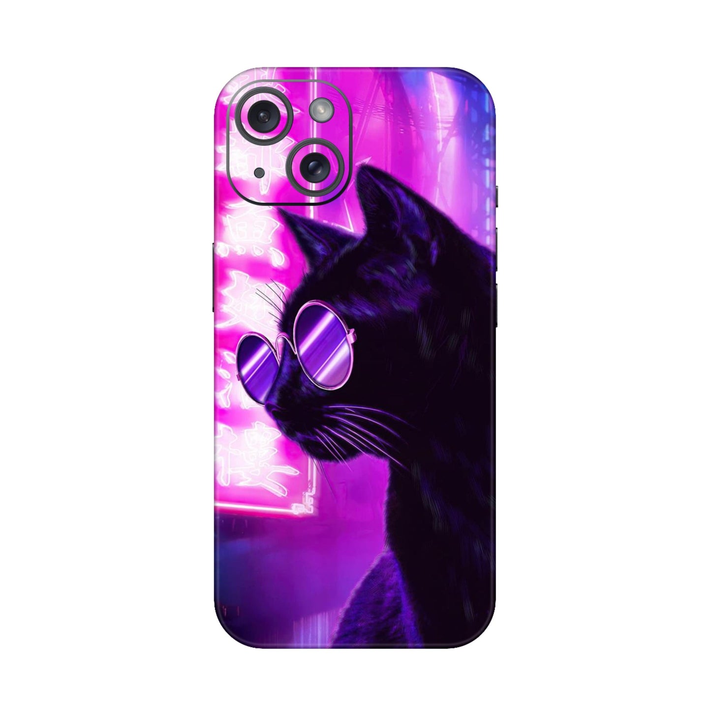 Circuit Spine Cyberpunk Mobile Skin For iPhone 15