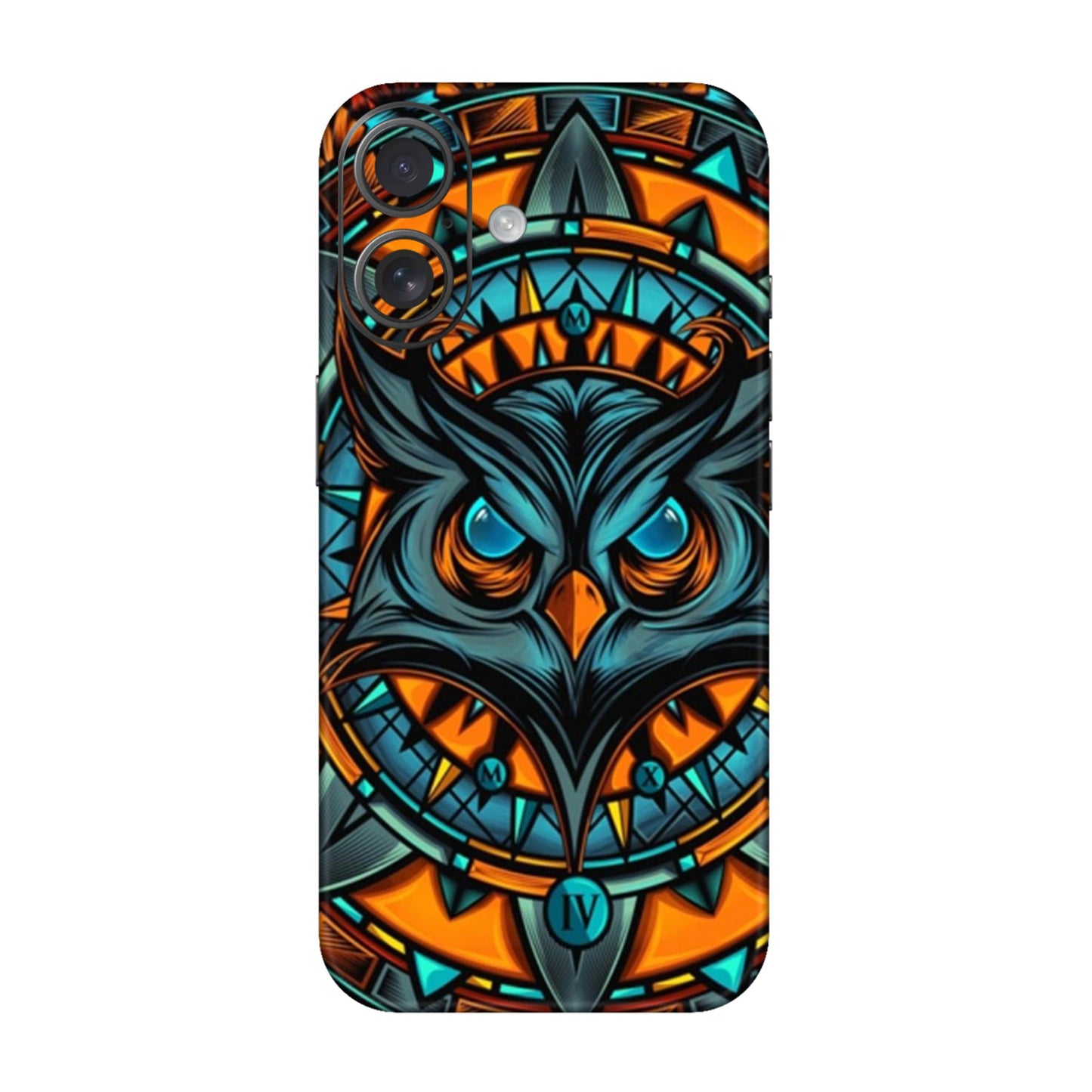 Spirit Owl Mandala Mobile Skin For iPhone 16 Plus