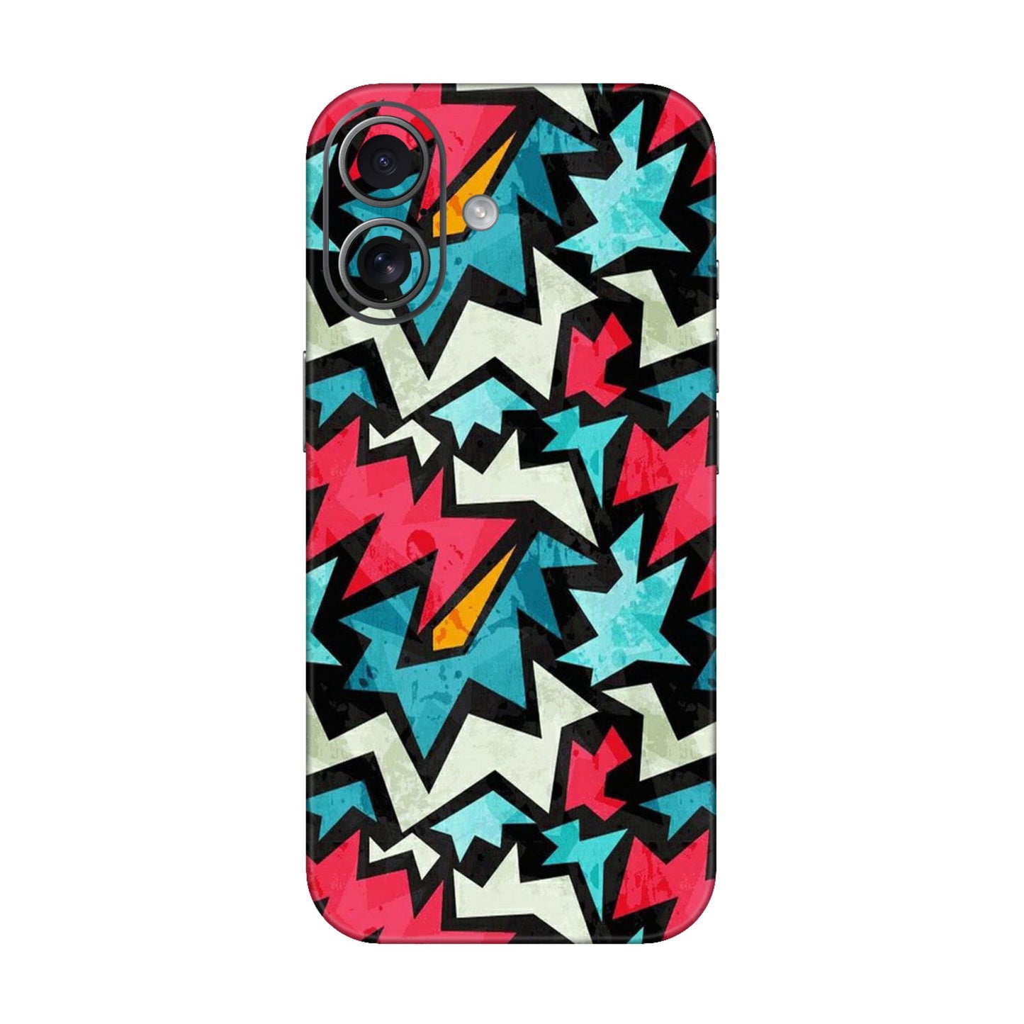 Abstract Urban Energy Mobile Skin For iPhone 17