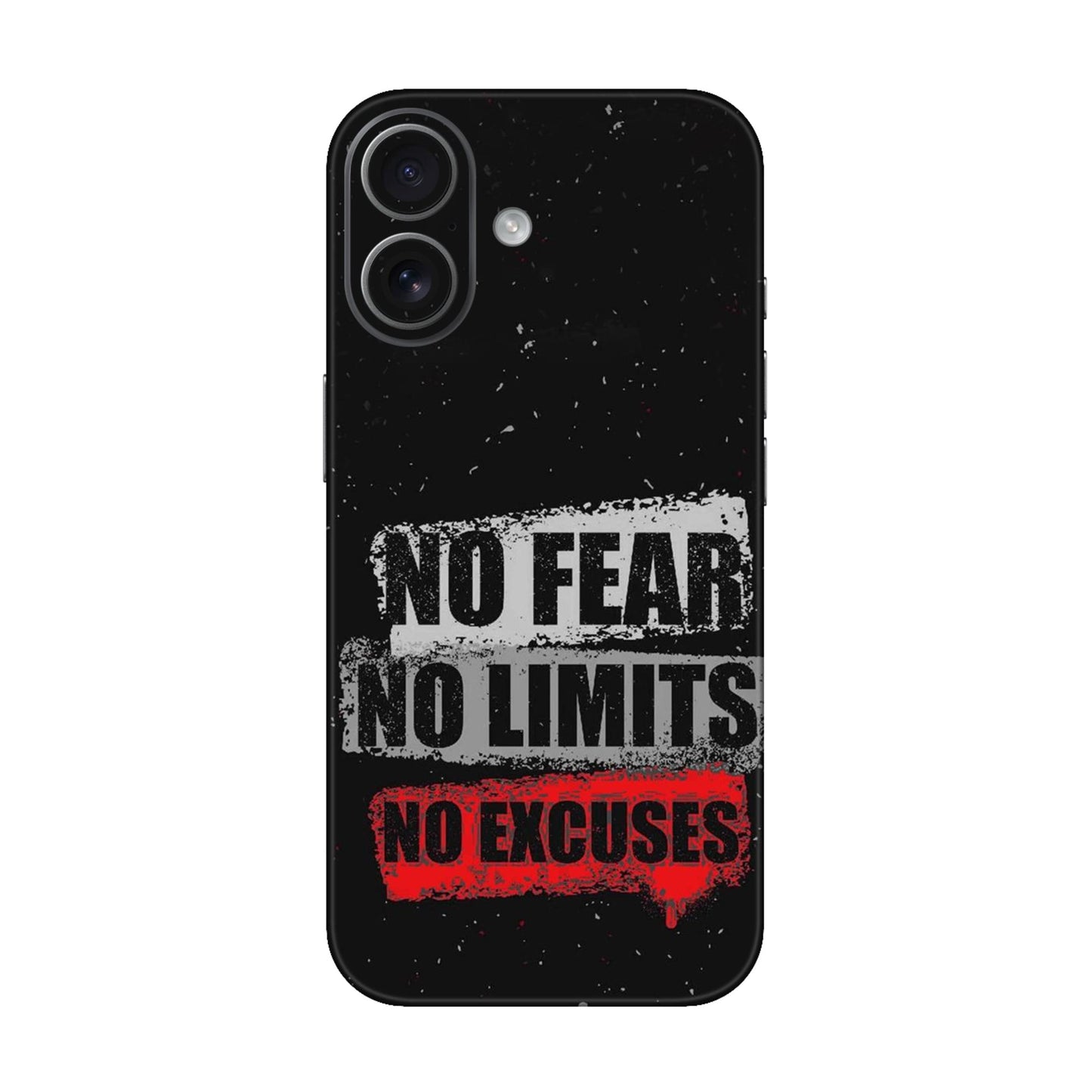 No Fear No Limits Mobile Skin For iPhone 17