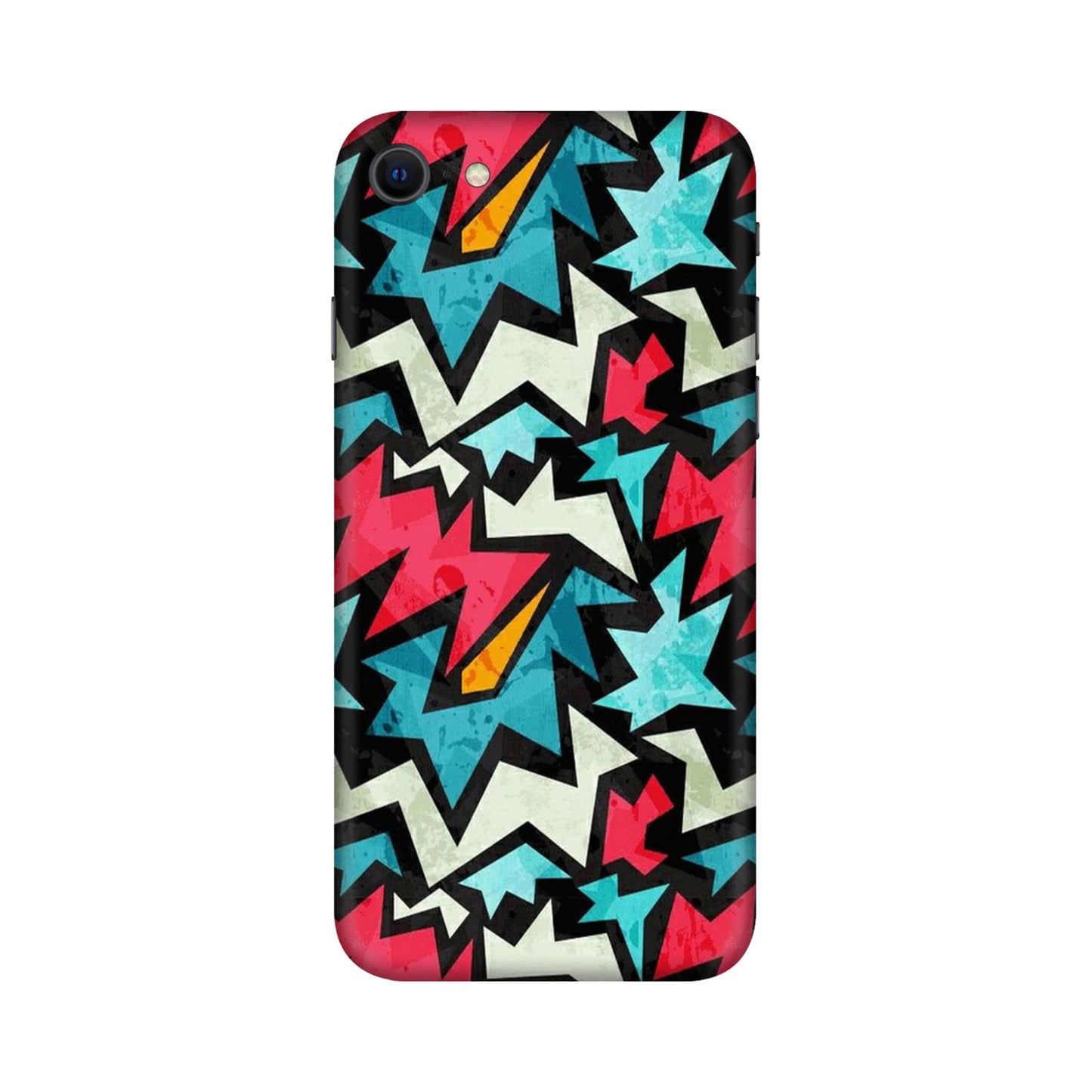 Abstract Urban Energy Mobile Skin For iPhone SE
