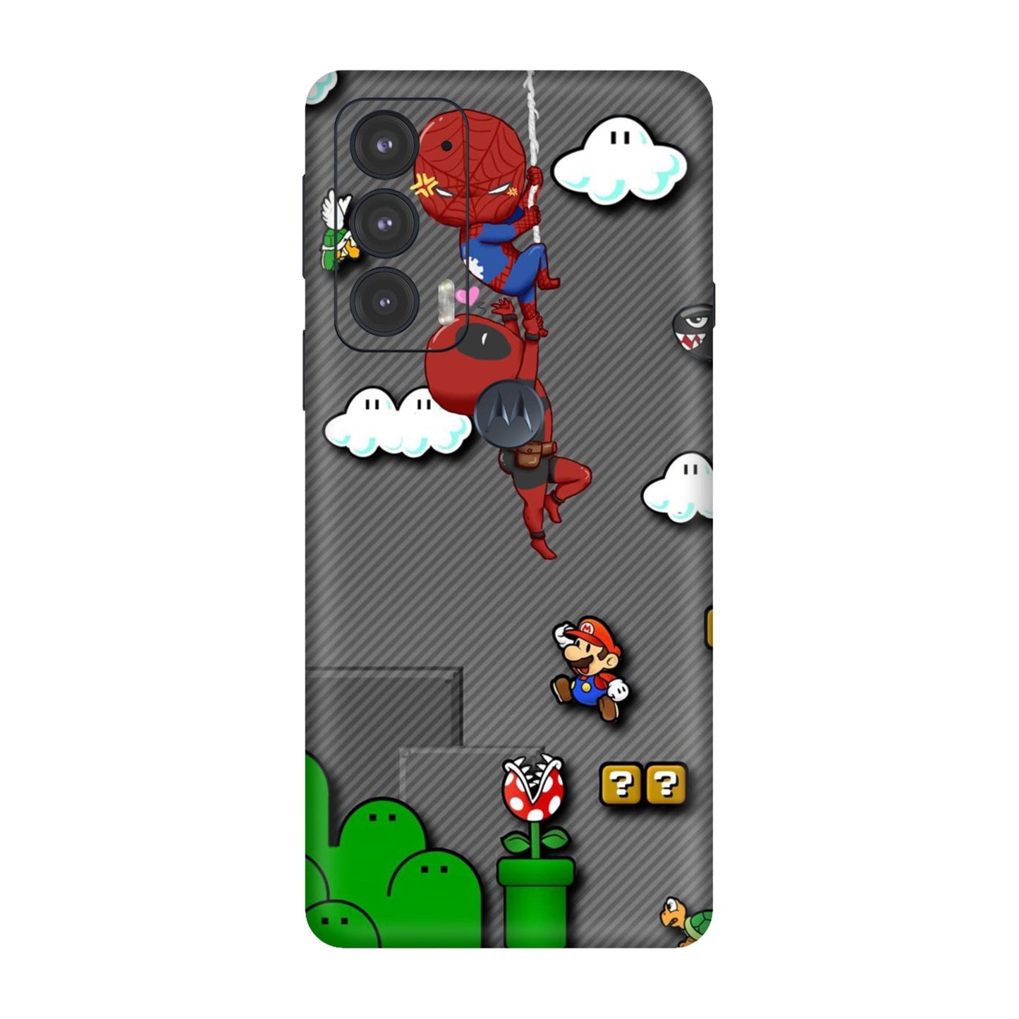 Saiyan Contrast Power Mobile Skin For Motorola Edge 20