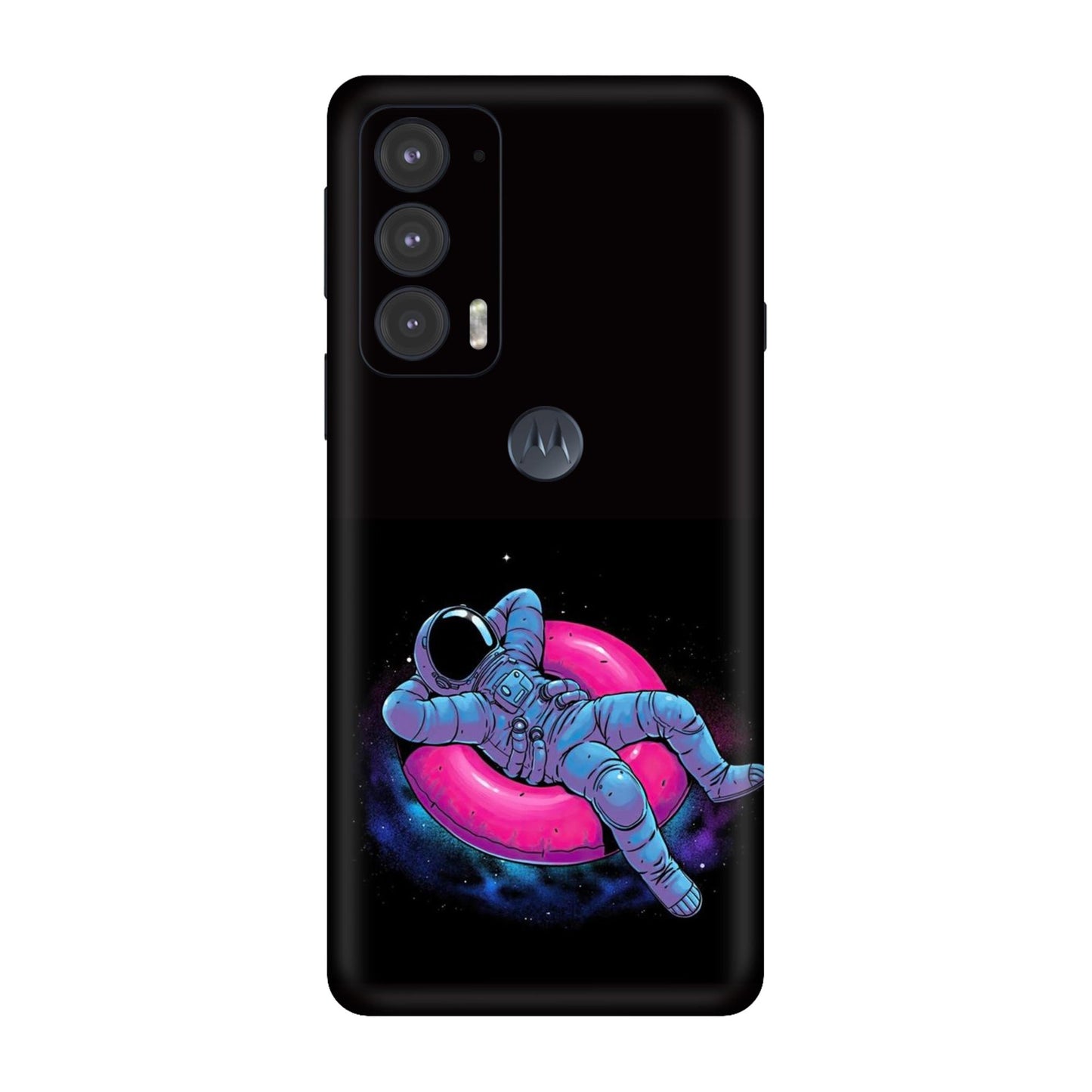 Cosmic Inner Tube Chill Mobile Skin For Motorola Edge 20