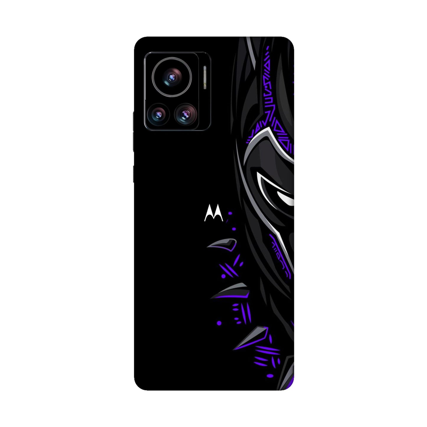 Neon Vibe Cat Mobile Skin For Motorola Edge 30 Ultra