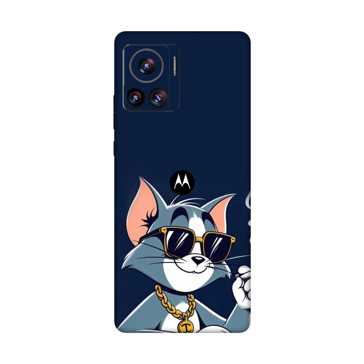 Tom the Boss Cat Mobile Skin For Motorola Edge 30 Ultra