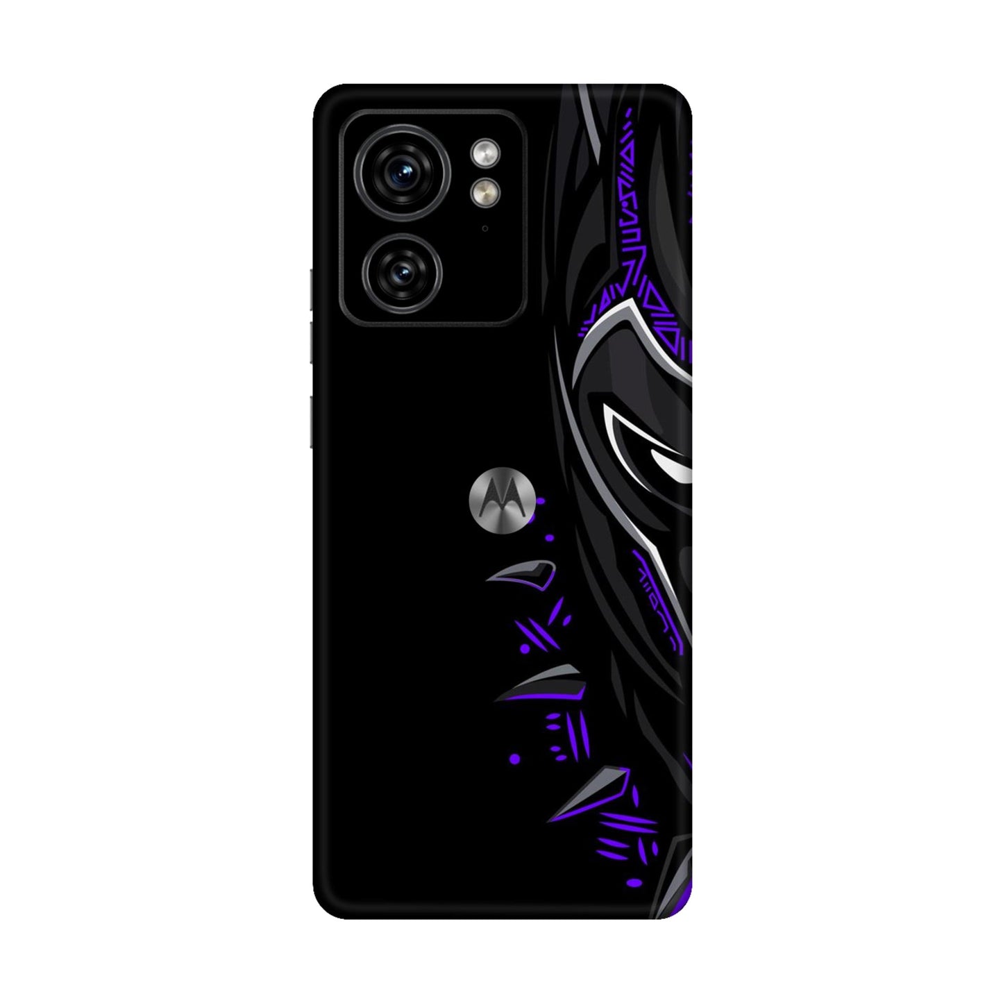 Neon Vibe Cat Mobile Skin For Motorola Edge 40