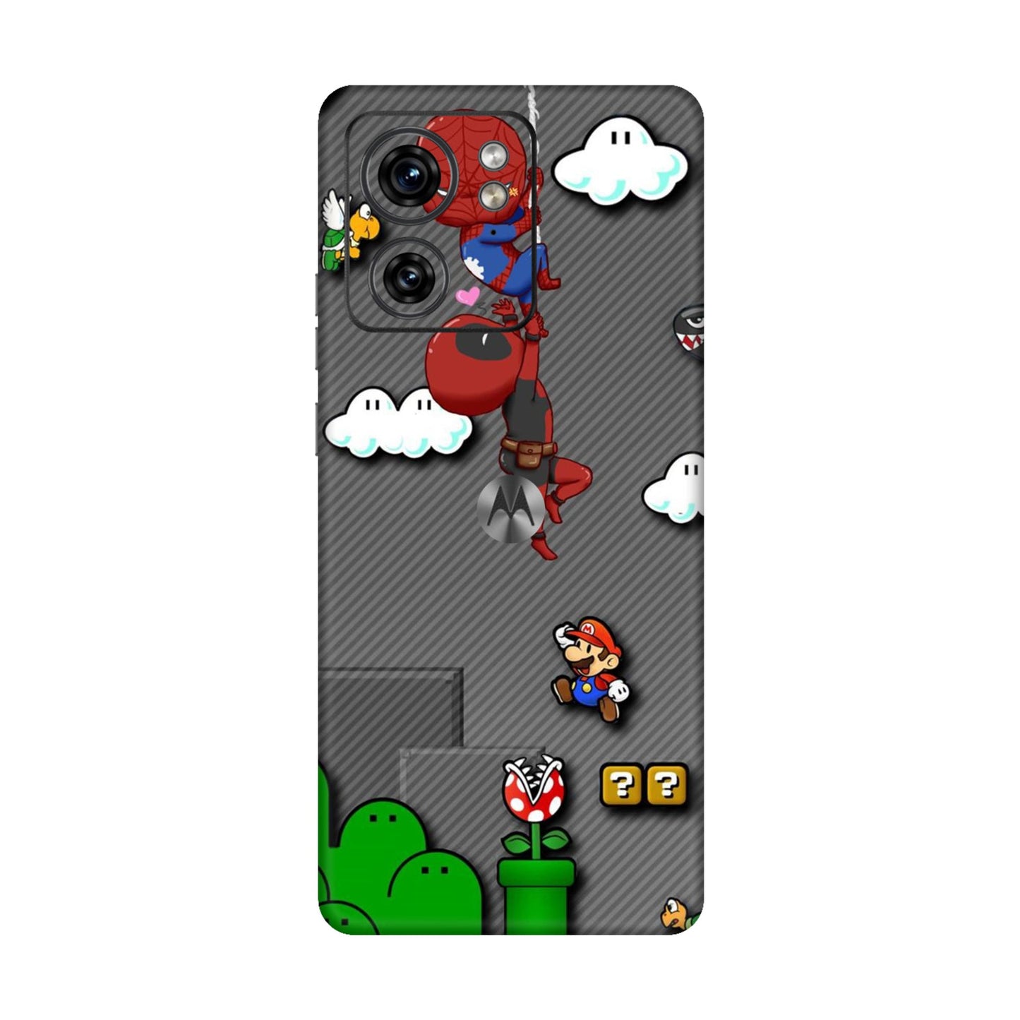 Saiyan Contrast Power Mobile Skin For Motorola Edge 40