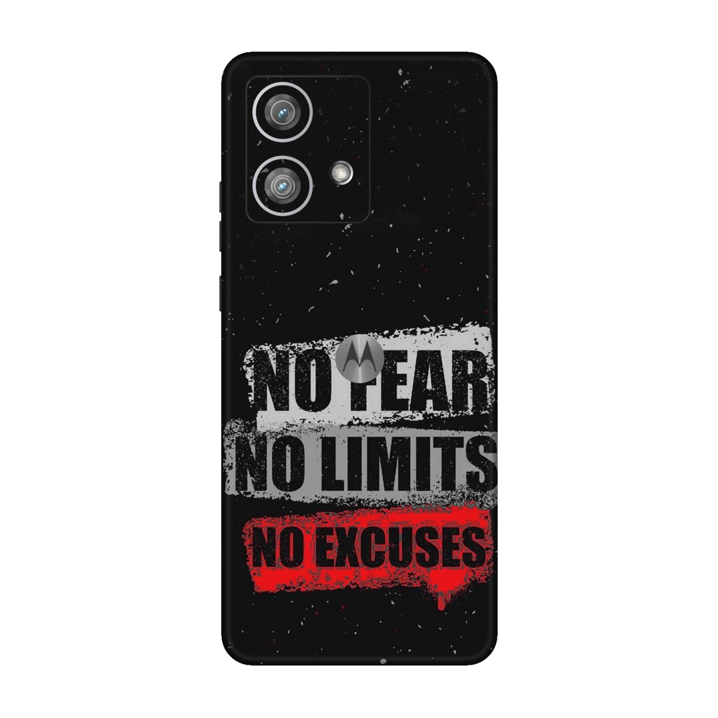 No Fear No Limits Mobile Skin For Motorola Edge 40 Neo