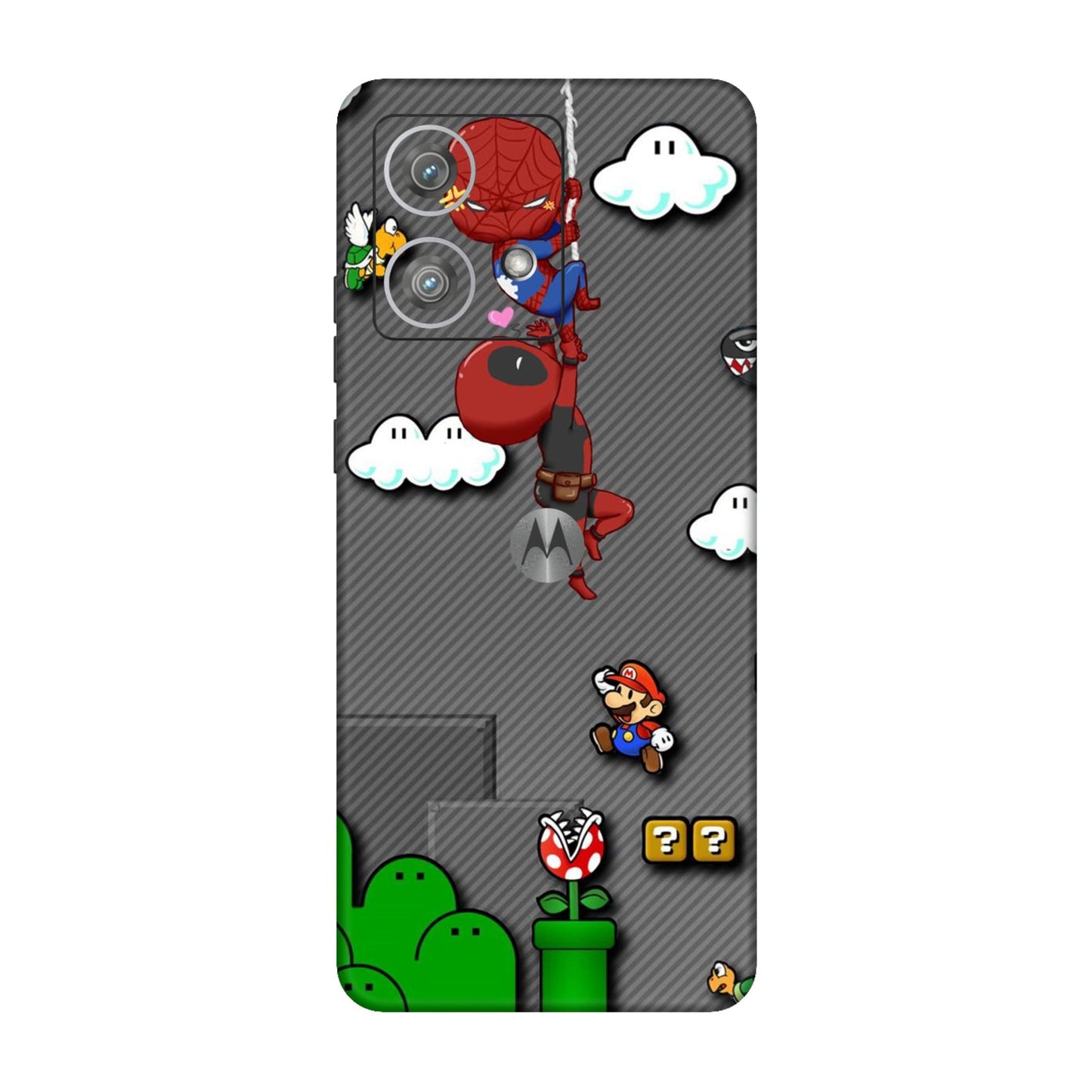 Saiyan Contrast Power Mobile Skin For Motorola Edge 40 Neo