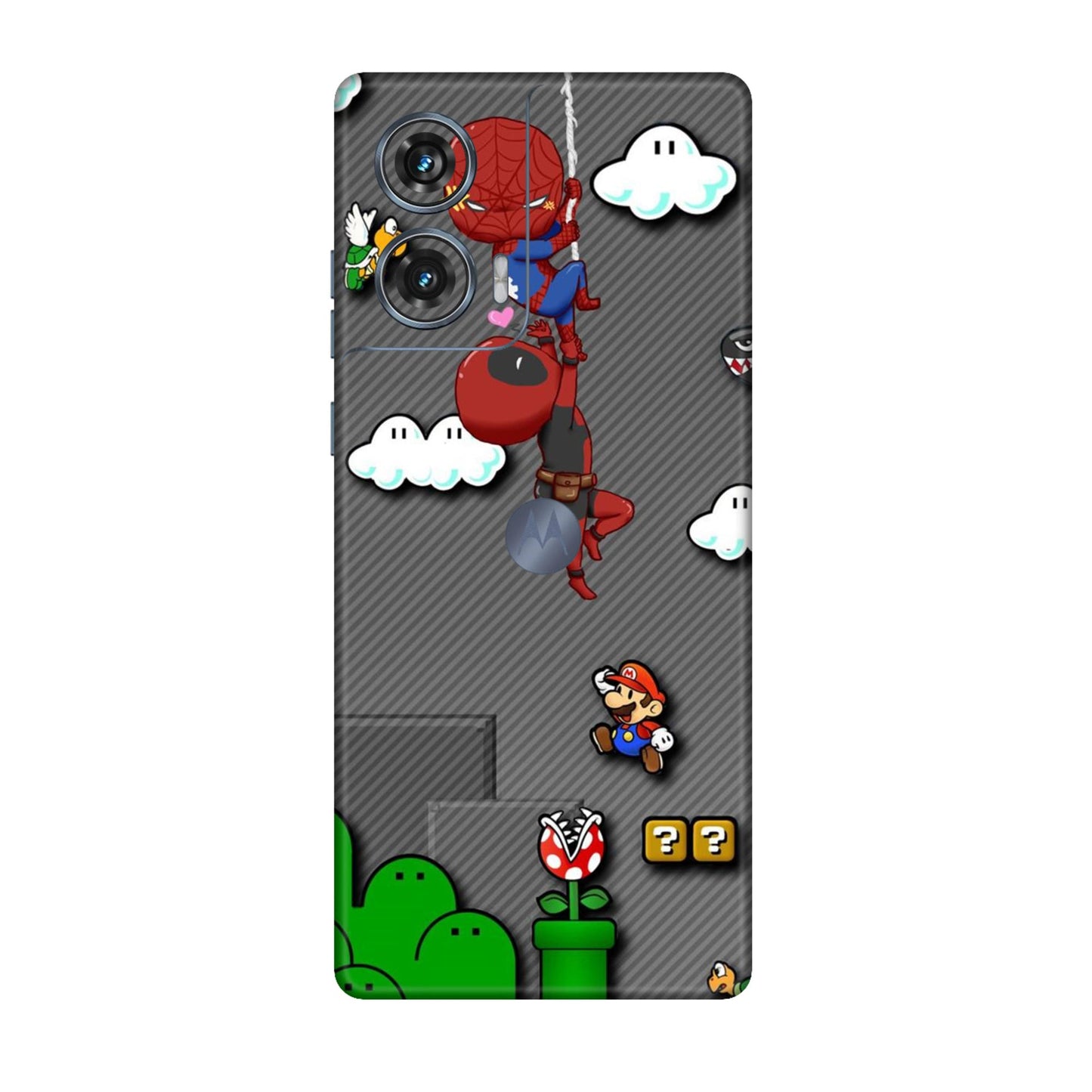 Saiyan Contrast Power Mobile Skin For Motorola Edge 50 Fusion