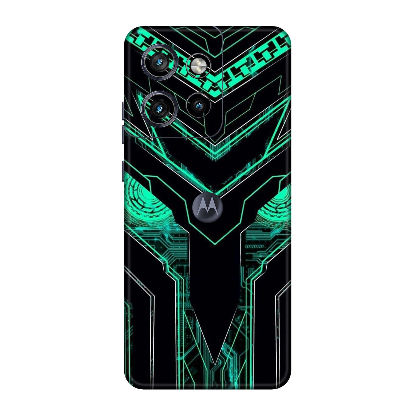 Neon Circuit Predator Mobile Skin For Motorola Edge 50 Neo