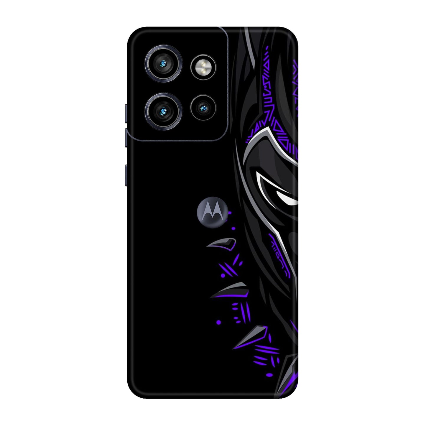 Neon Vibe Cat Mobile Skin For Motorola Edge 50 Neo