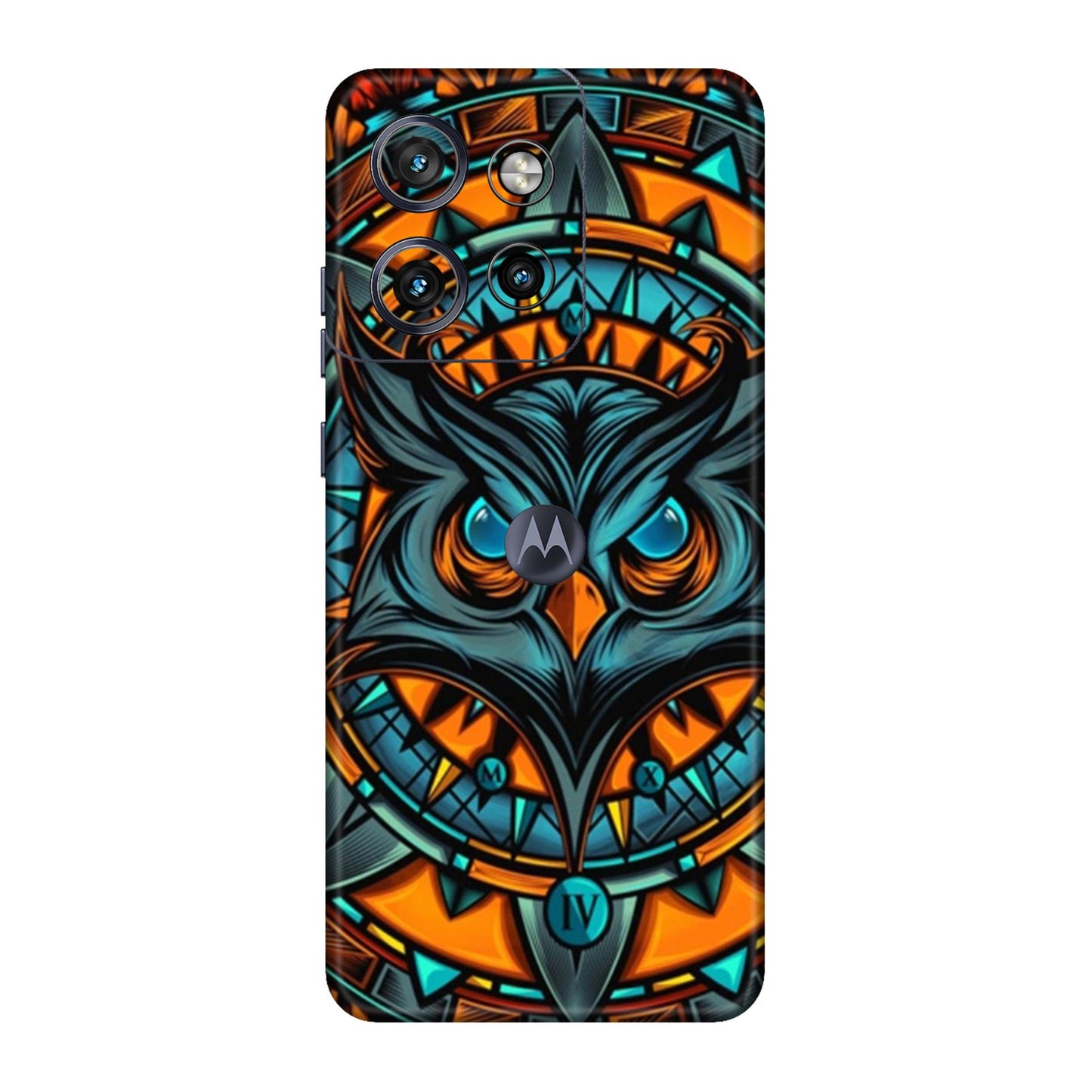 Spirit Owl Mandala Mobile Skin For Motorola Edge 50 Neo