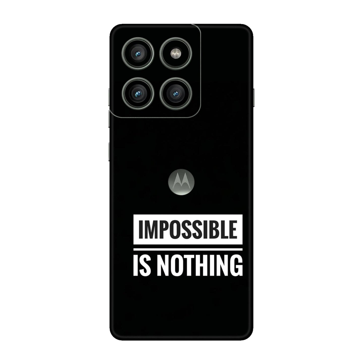 Motivational Text Mobile Skin For Motorola Edge 60 Pro