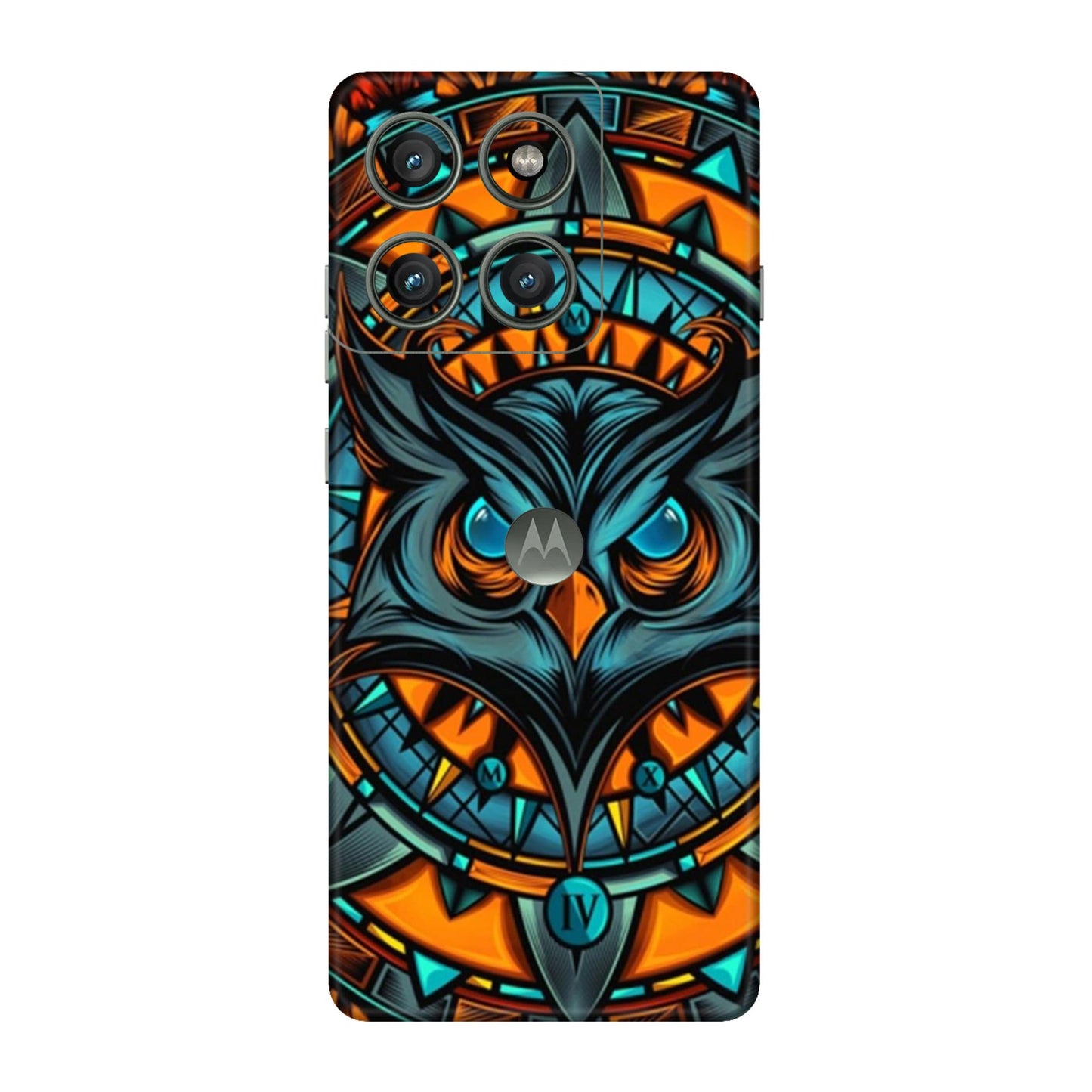 Spirit Owl Mandala Mobile Skin For Motorola Edge 60 Pro