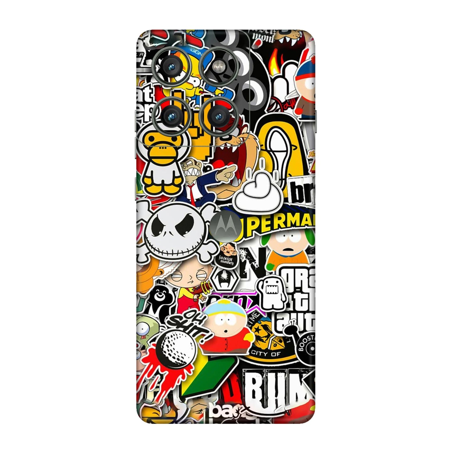 Sukuna Tongue Out Energy Mobile Skin For Motorola Edge 60 Pro