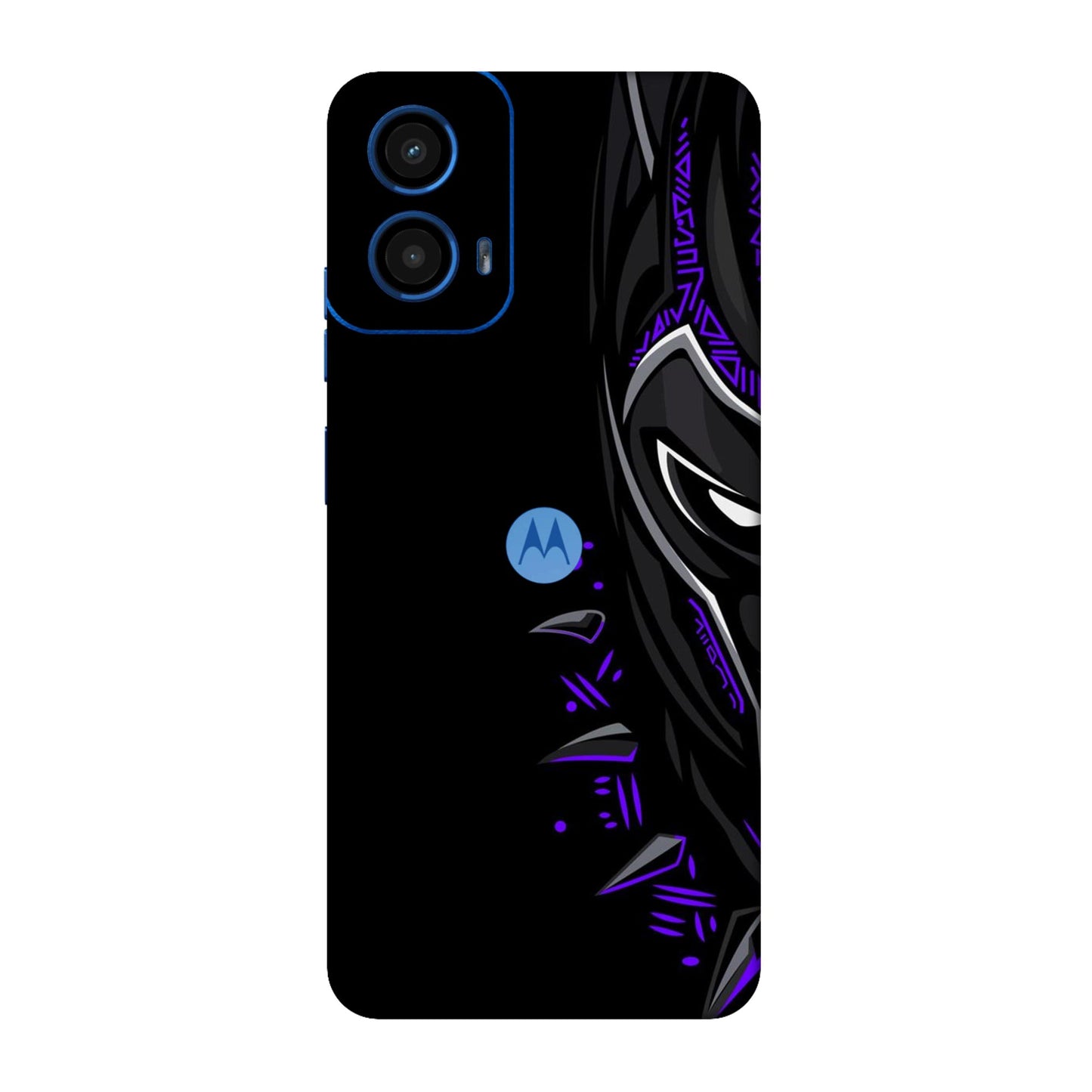 Neon Vibe Cat Mobile Skin For Motorola G45