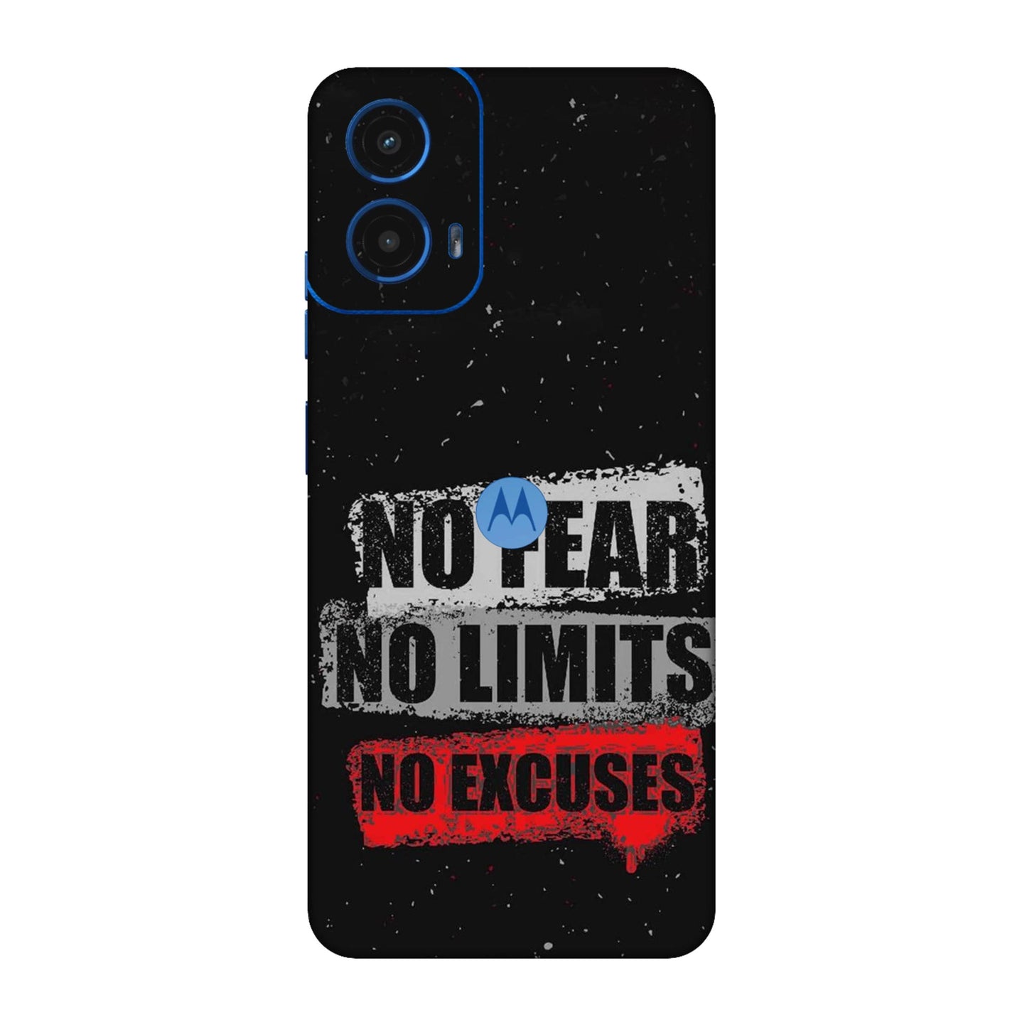 No Fear No Limits Mobile Skin For Motorola G45