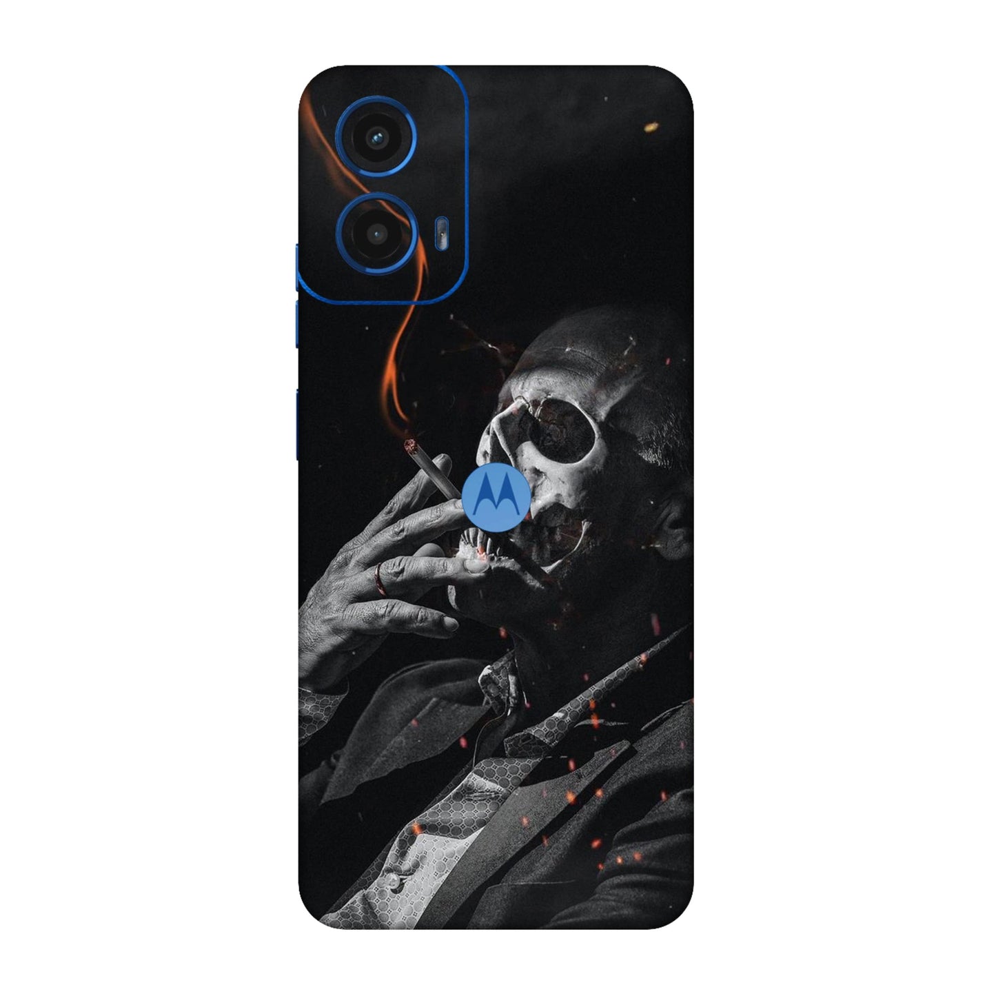 Rainbow Oil Slick Flow Mobile Skin For Motorola G45