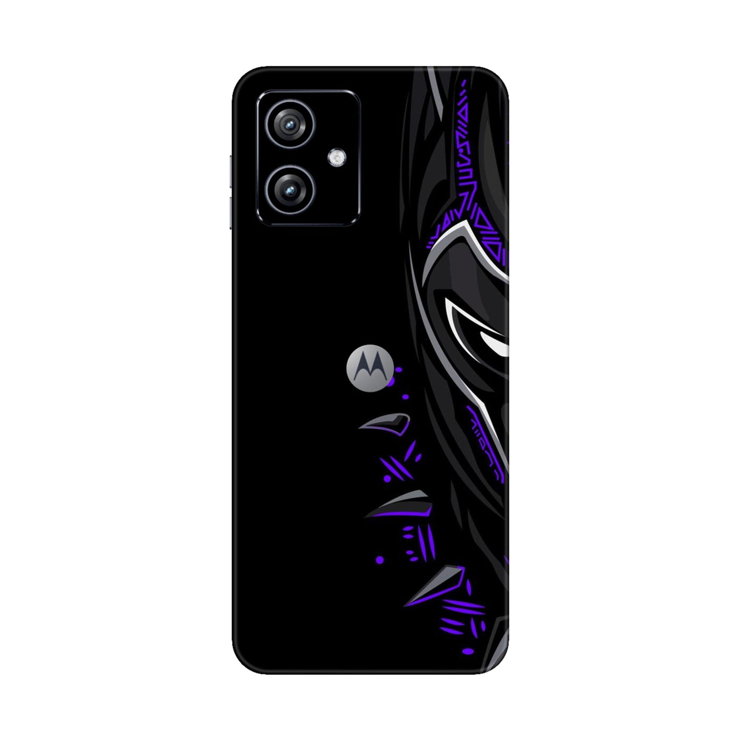 Neon Vibe Cat Mobile Skin For Motorola G54