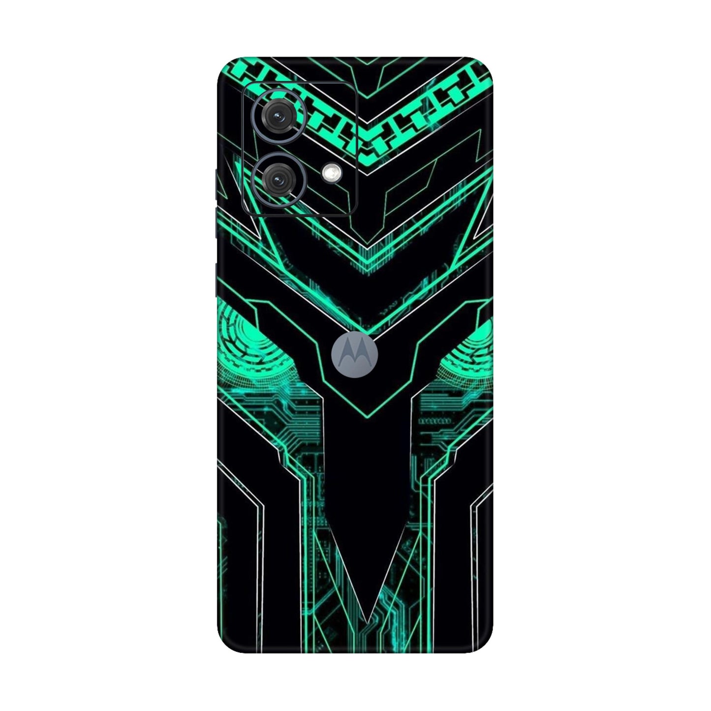 Neon Circuit Predator Mobile Skin For Motorola G84