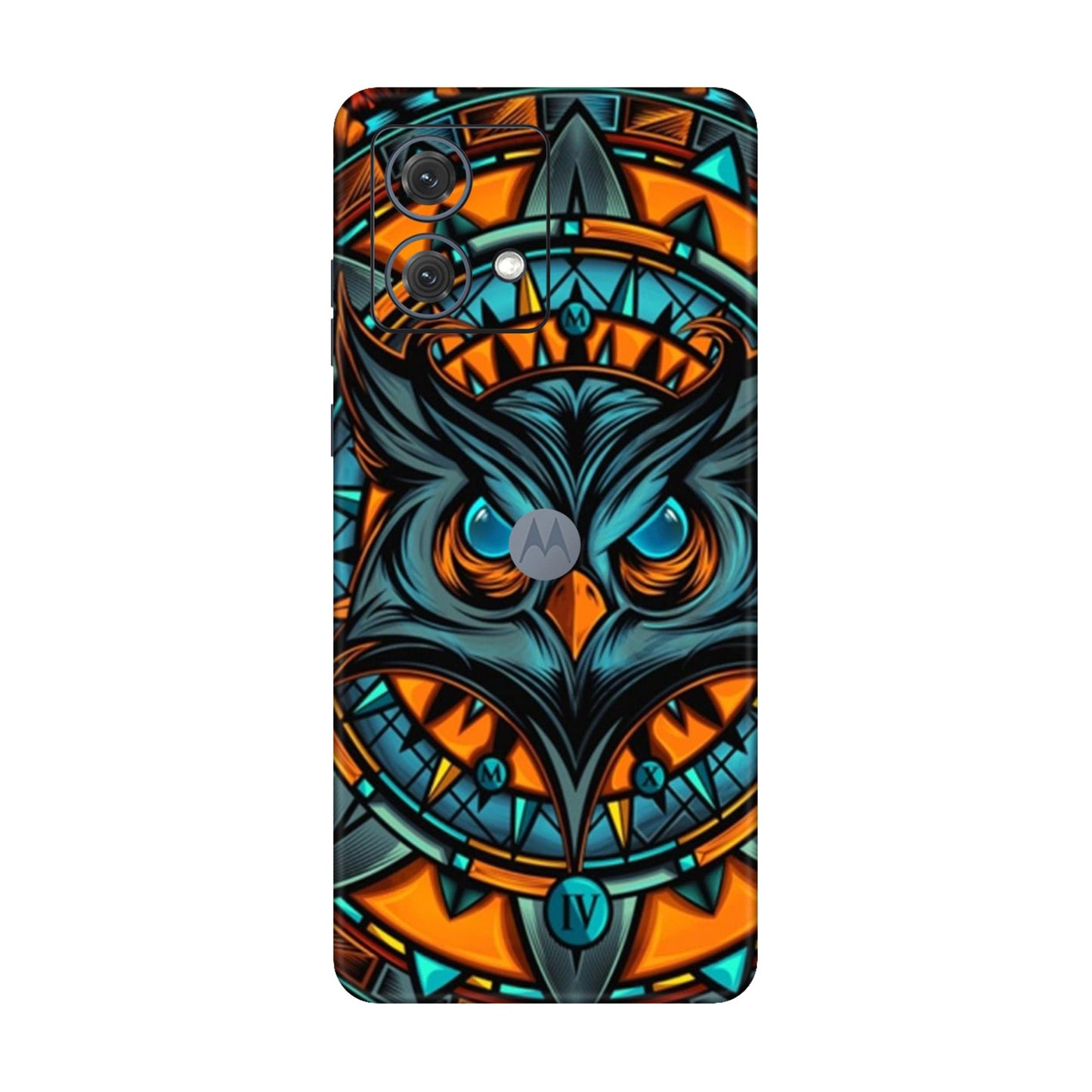 Spirit Owl Mandala Mobile Skin For Motorola G84