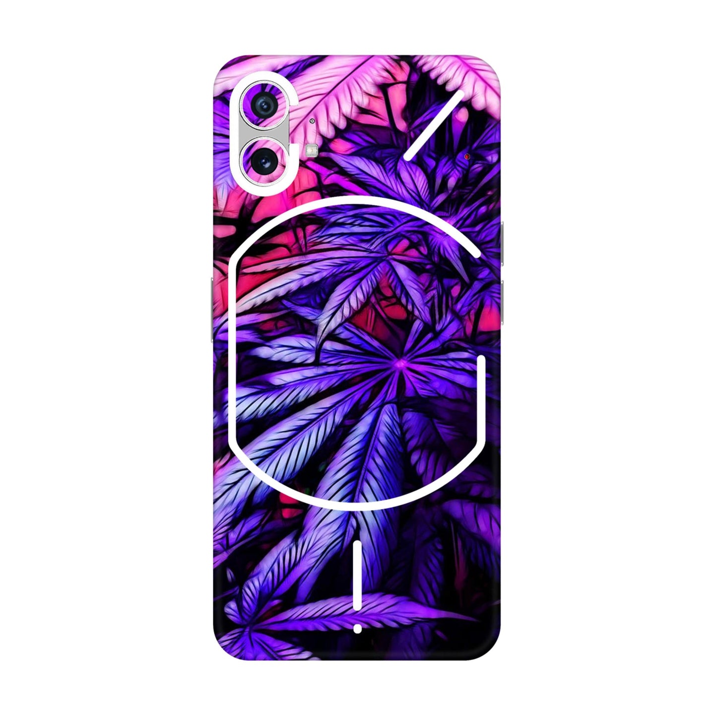 Neon Purple Herb Mobile Skin For Nothing Phone 1