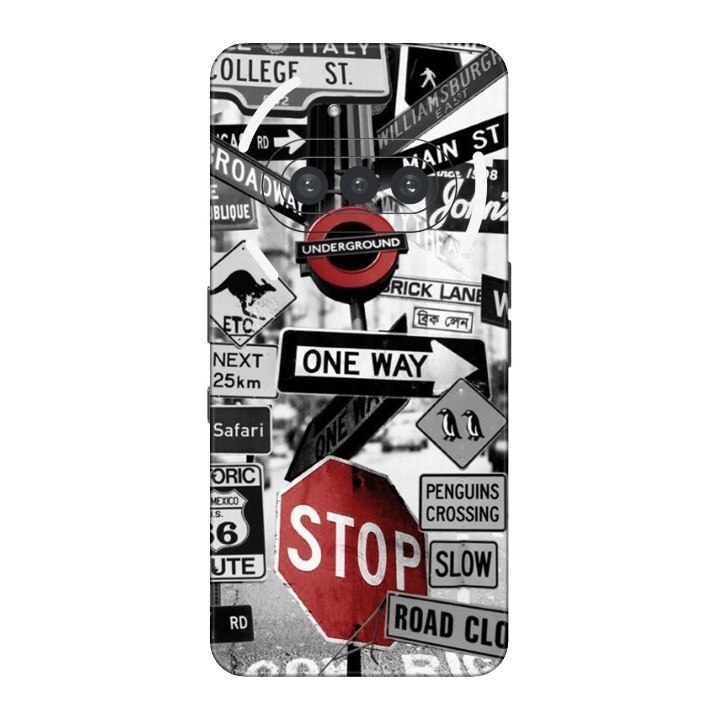 Global Urban Sign Bomb Mobile Skin For Nothing Phone 3a