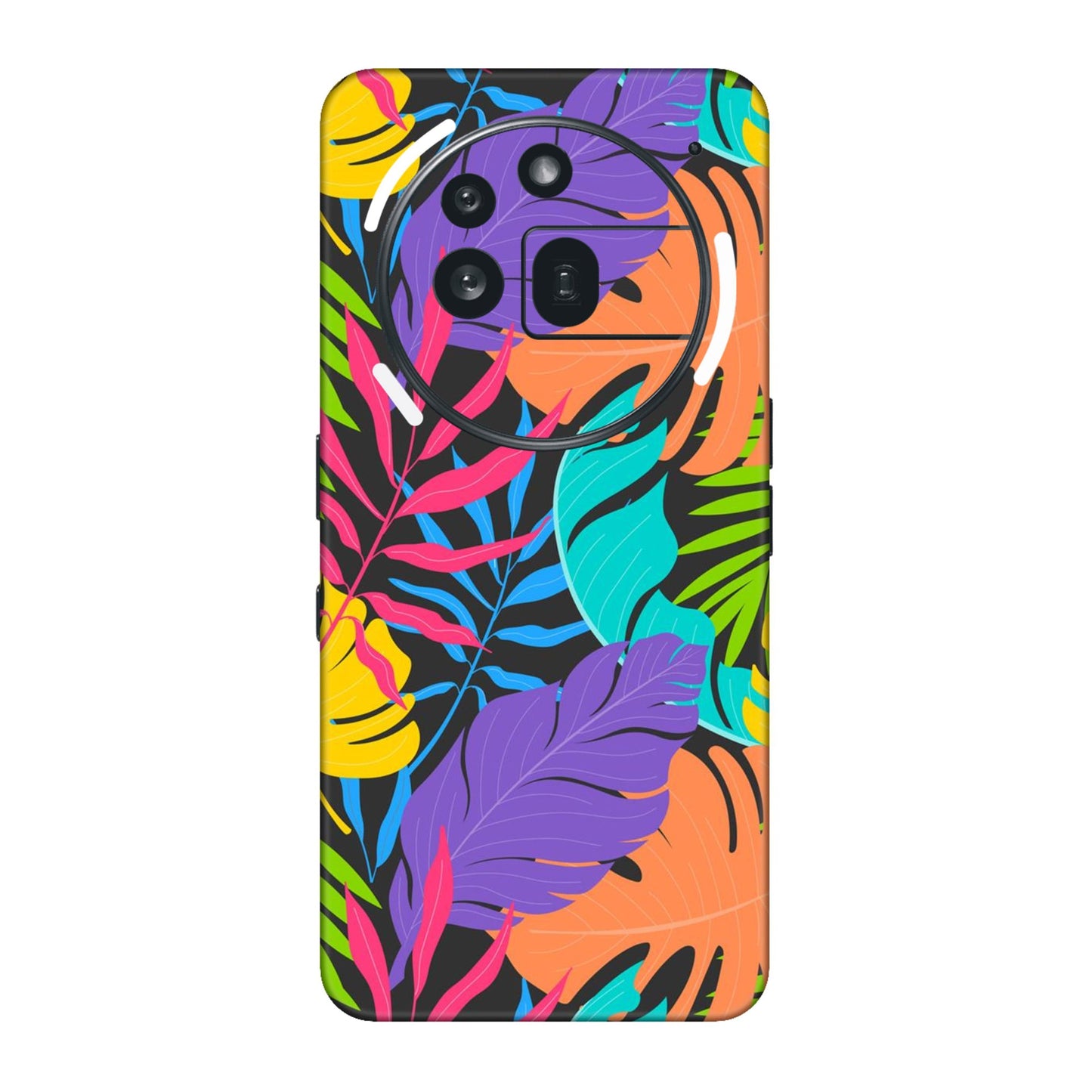Neon Jungle Leaves Mobile Skin For Nothing Phone 3a Pro