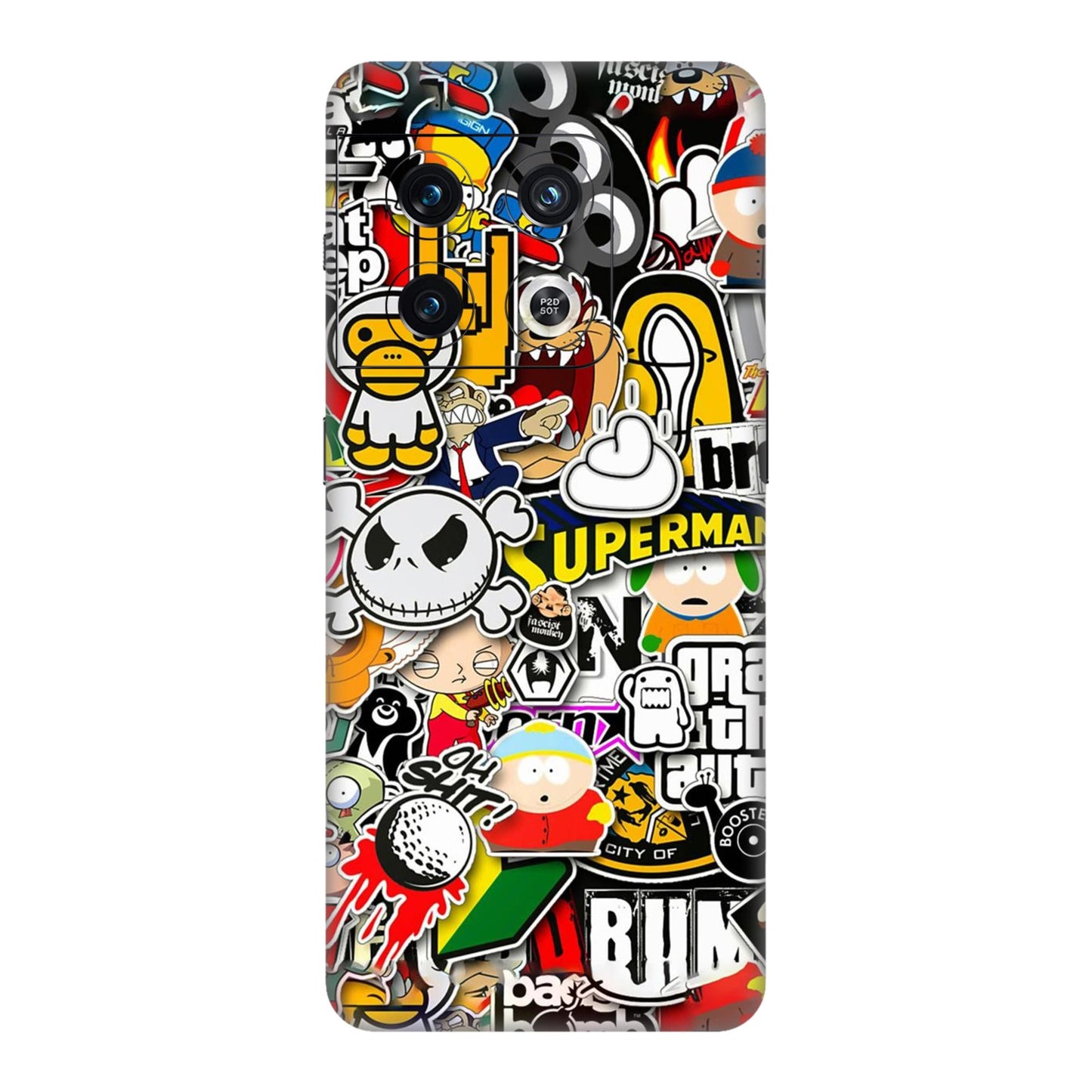 Sukuna Tongue Out Energy Mobile Skin For OnePlus 10 Pro