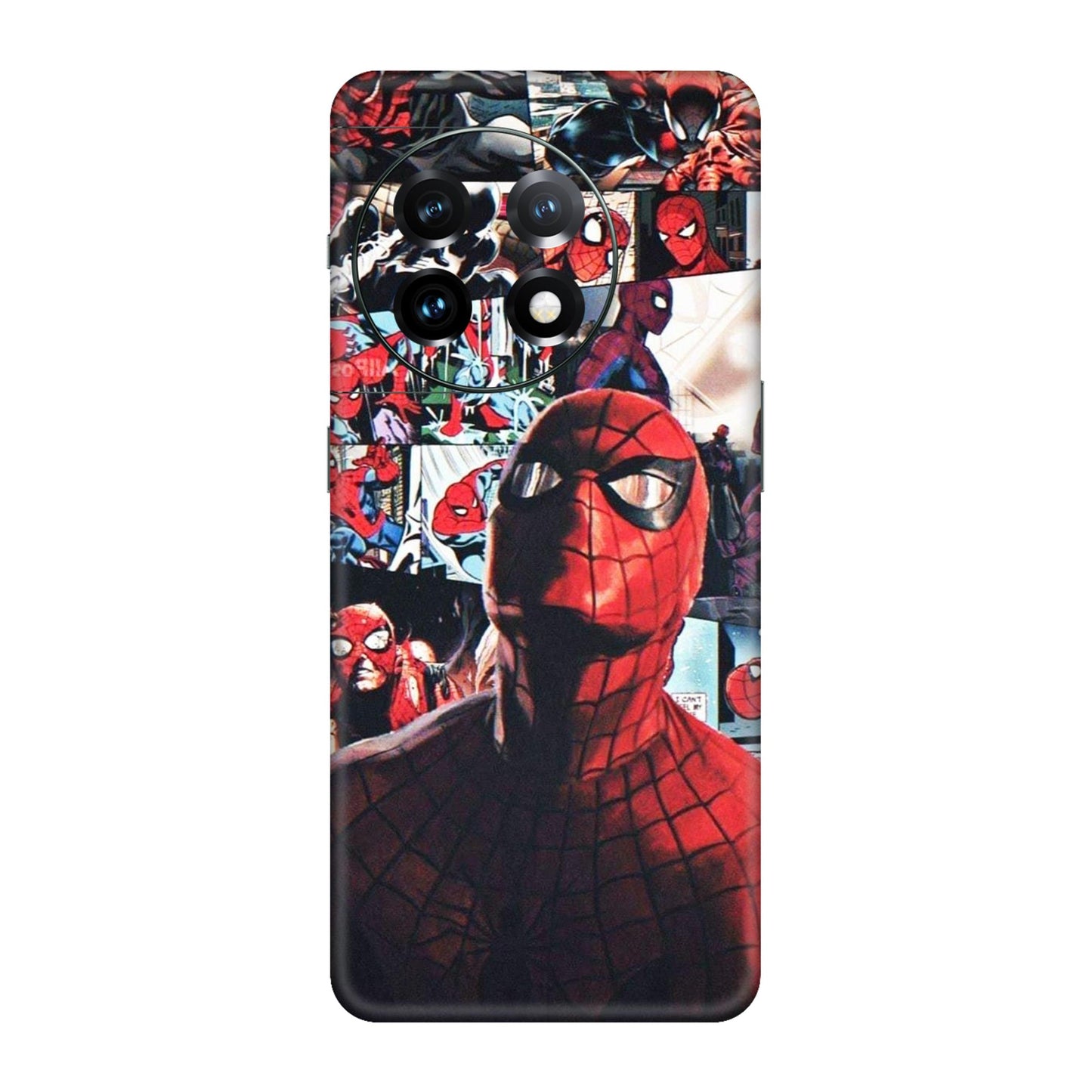 Vintage Spider Man Collage Mobile Skin For OnePlus 11