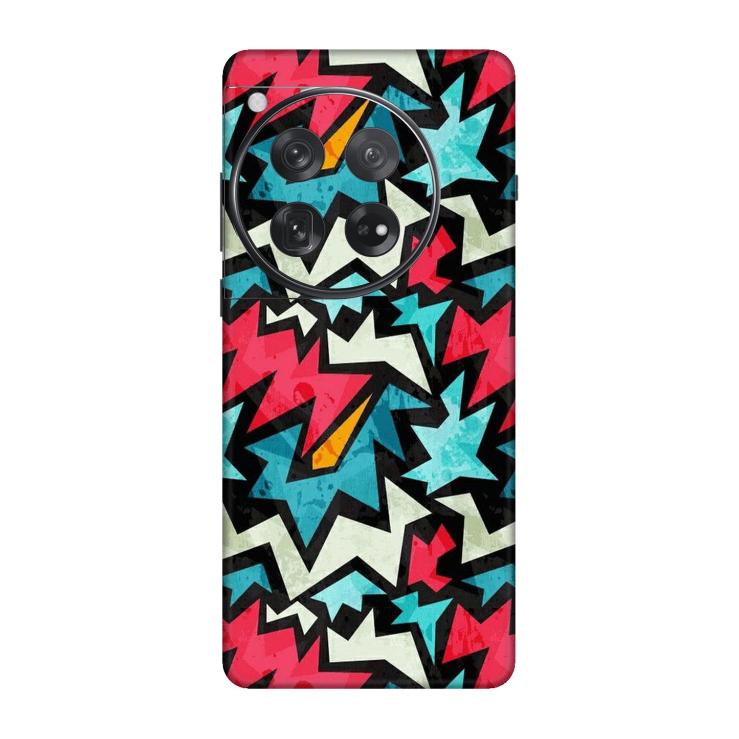 Abstract Urban Energy Mobile Skin For OnePlus 12