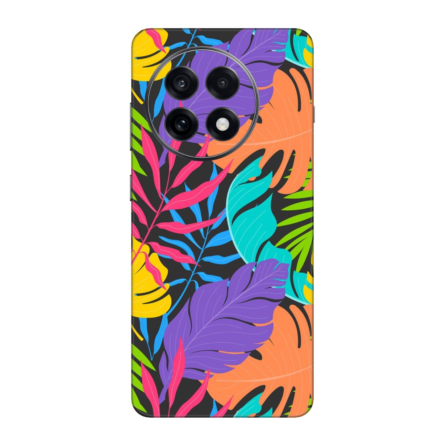 Neon Jungle Leaves Mobile Skin For OnePlus 13R